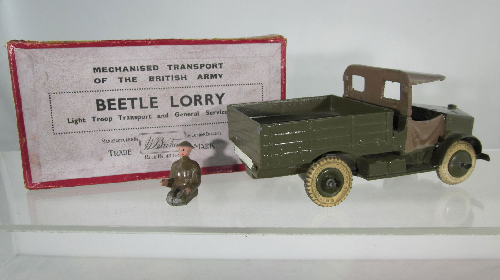 Britains Set #1877 Pre-War Beetle Lorry. (1 of 1)