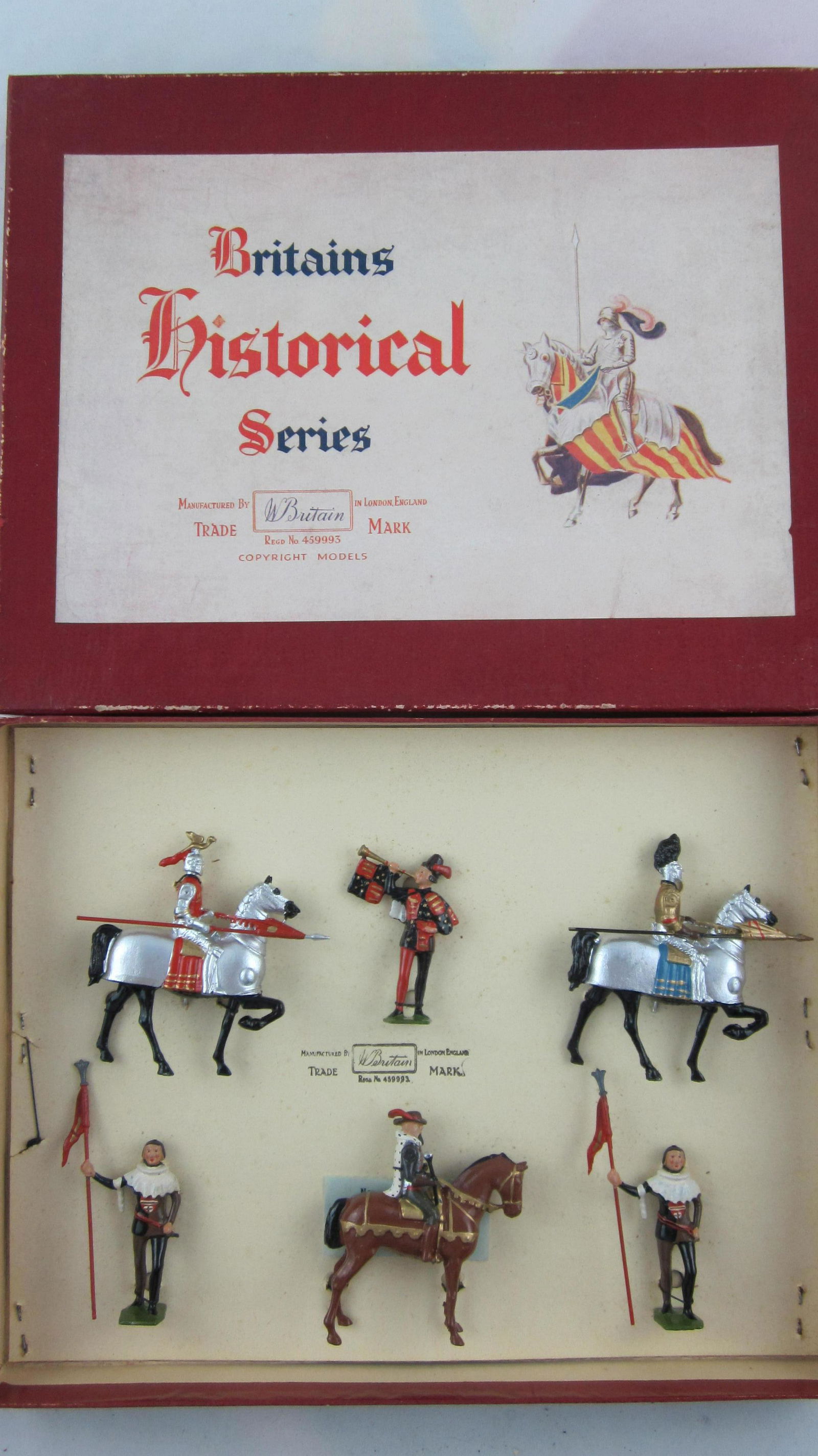 Britains Set #9497 Knight Tournament Set. (1 of 1)