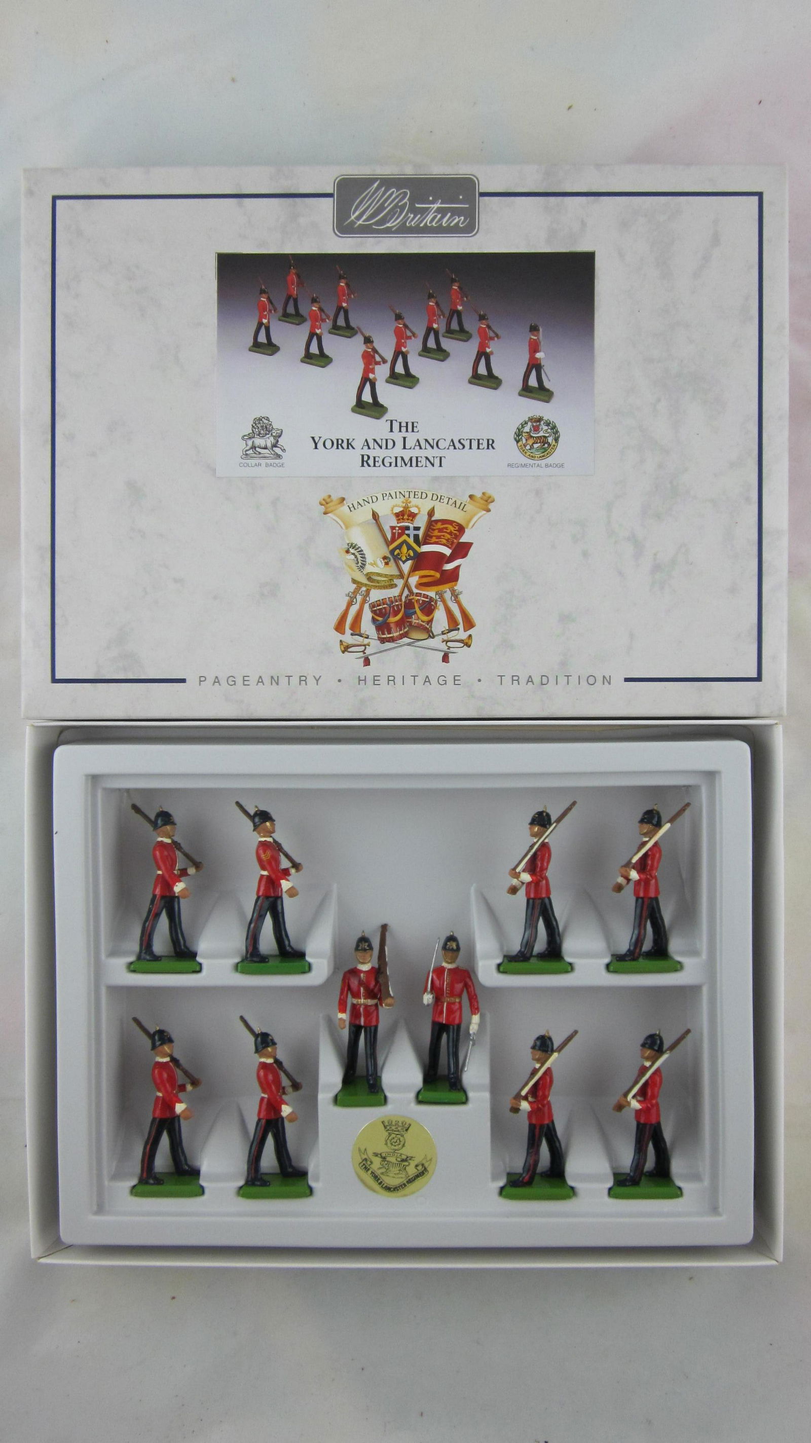 Britains Set #5802 York & Lancaster Regiment. (1 of 1)