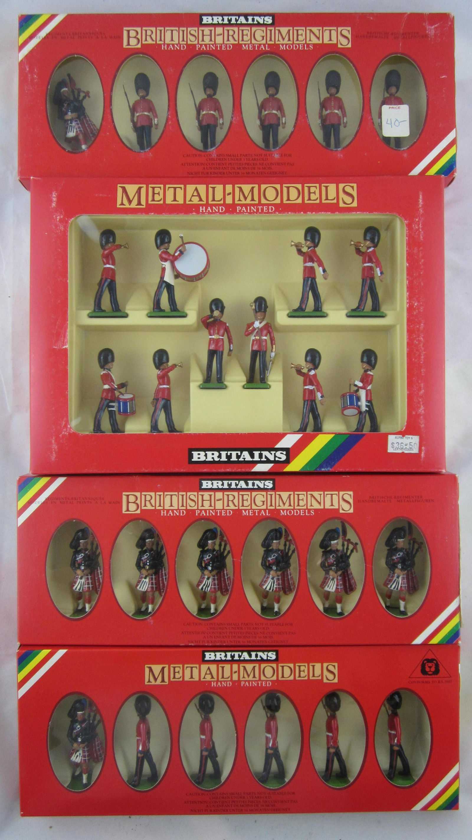 Britains New Metal Models Scots Guards. (1 of 1)