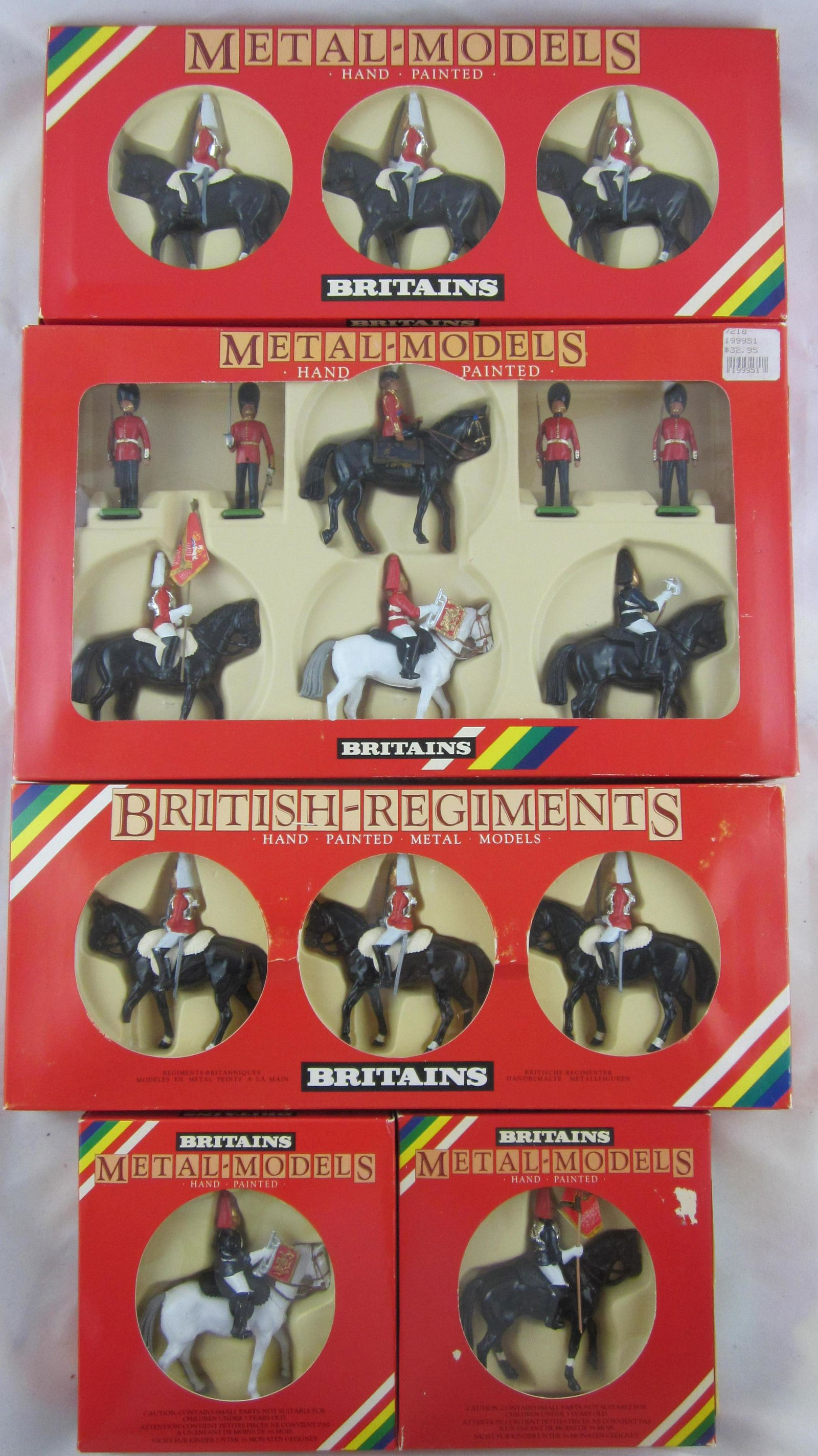 Britains New Metal Models Household Cavalry. (1 of 1)