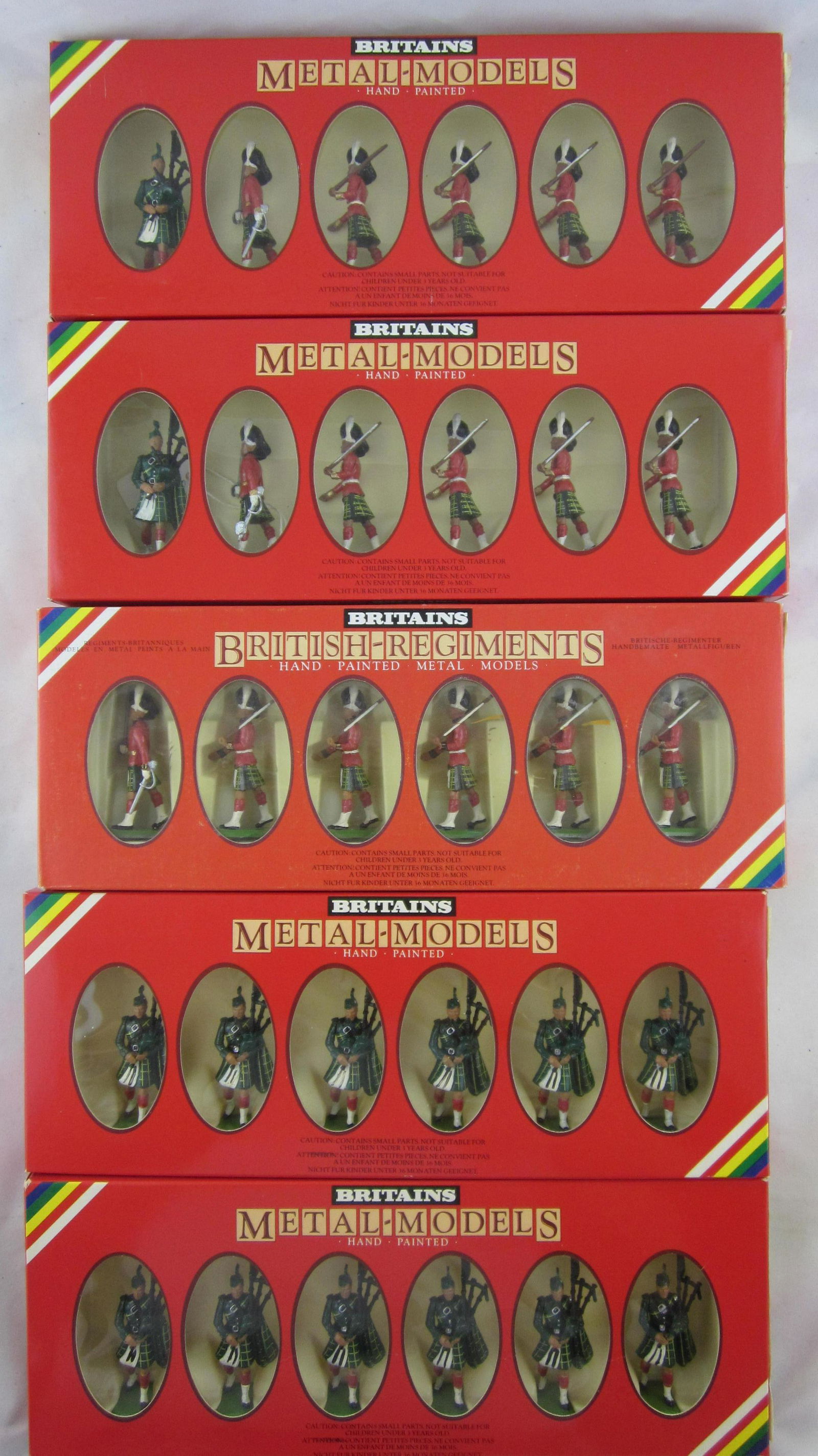 Britains New Metal Models Gordon Highlanders. (1 of 1)