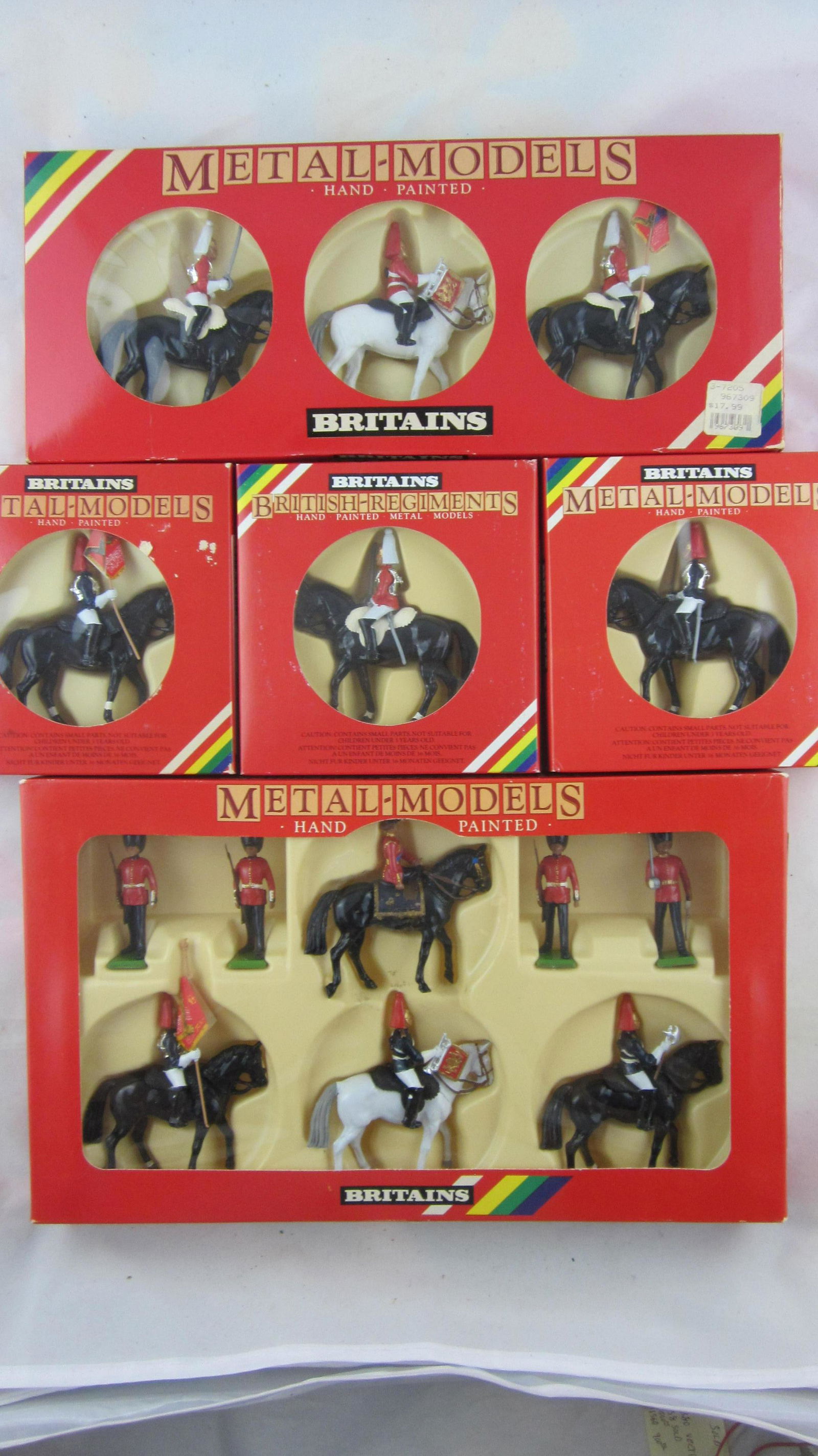 Britains New Metal Models Household Cavalry. (1 of 1)