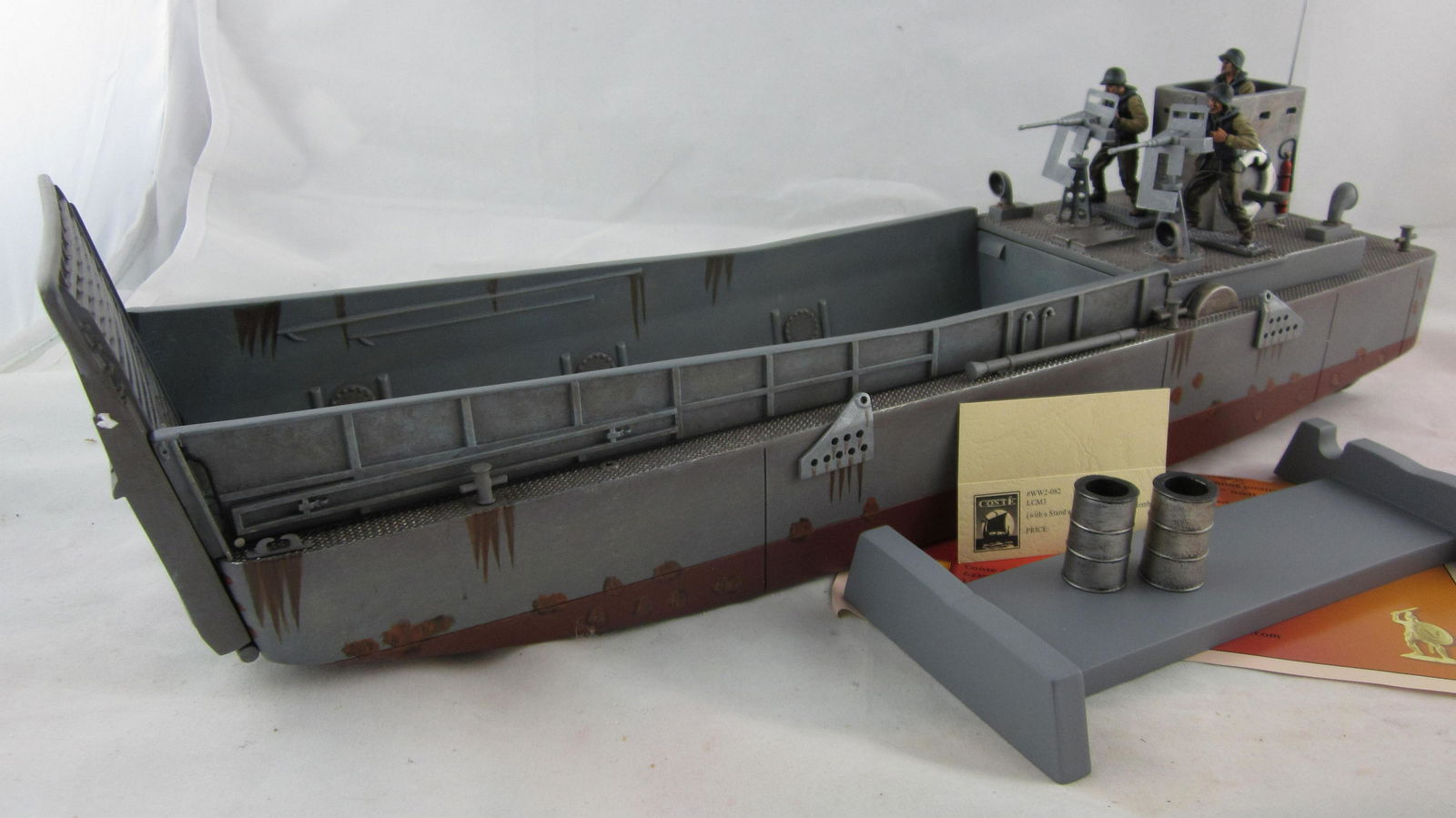 Conte Set #WW2 082 Landing Craft With Crew. (1 of 1)