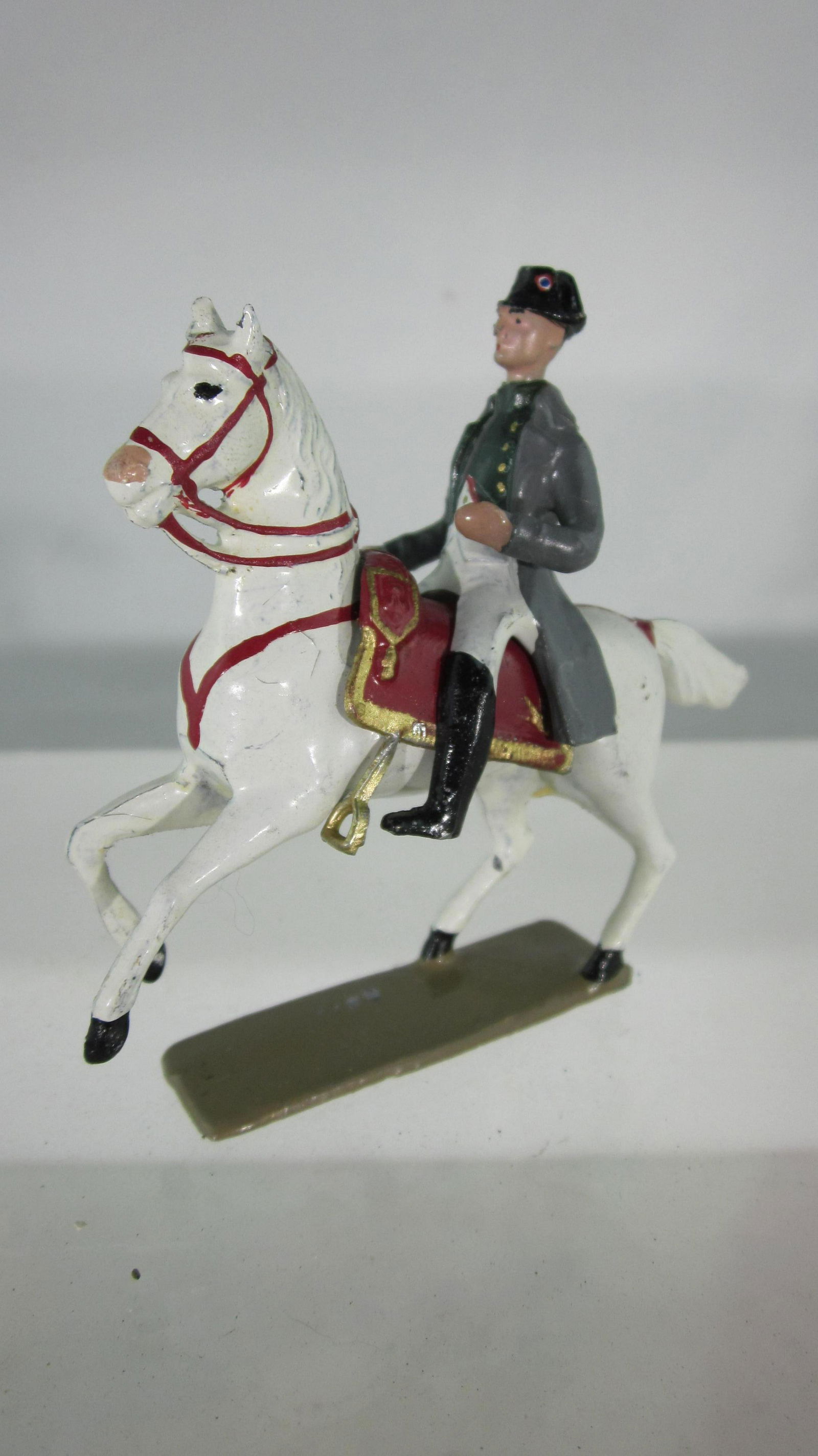 Mignot Mounted Napoleon In Field Uniform. (1 of 1)