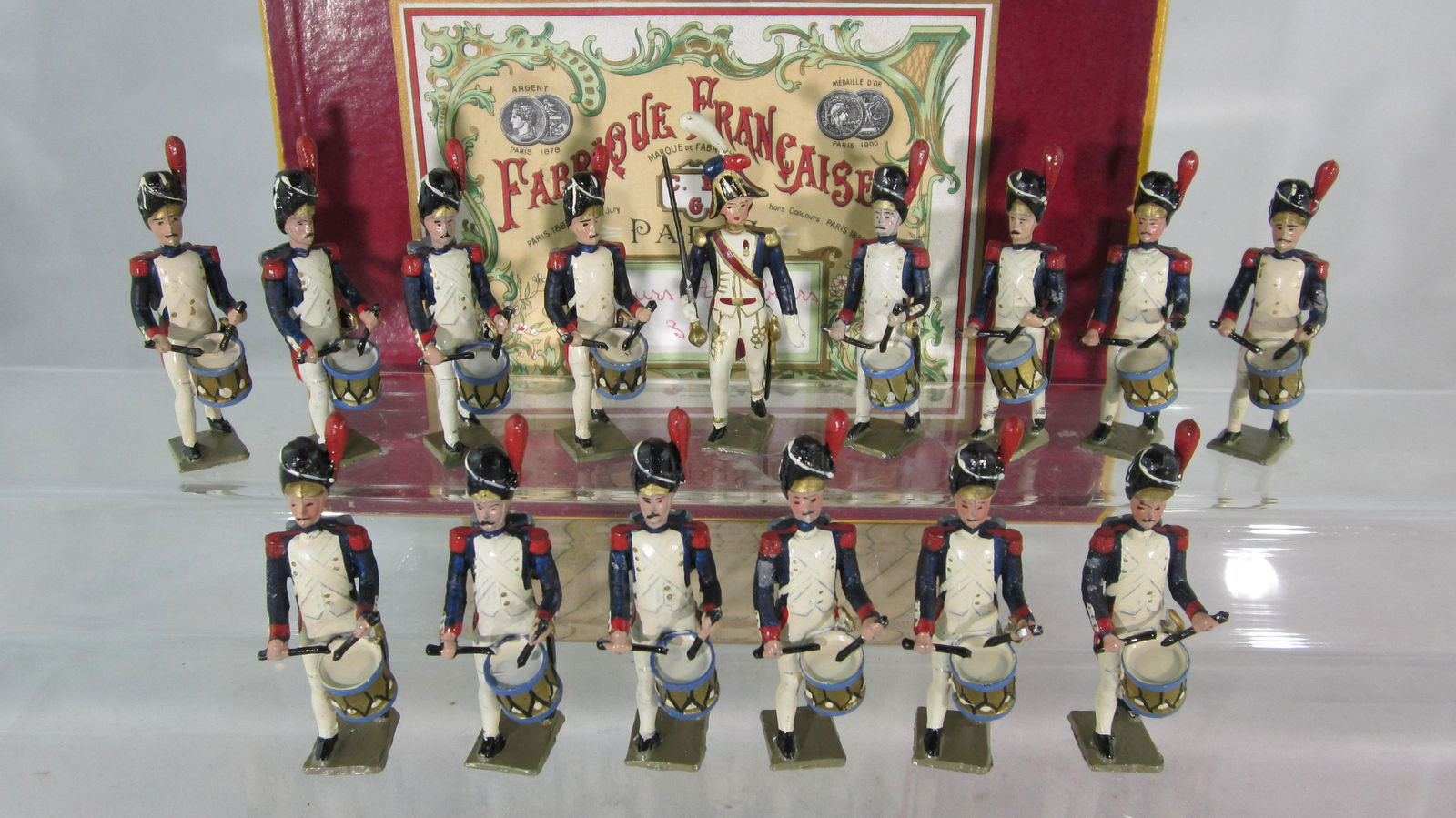 Mignot Napoleonic Grenadier Drummers. (1 of 1)