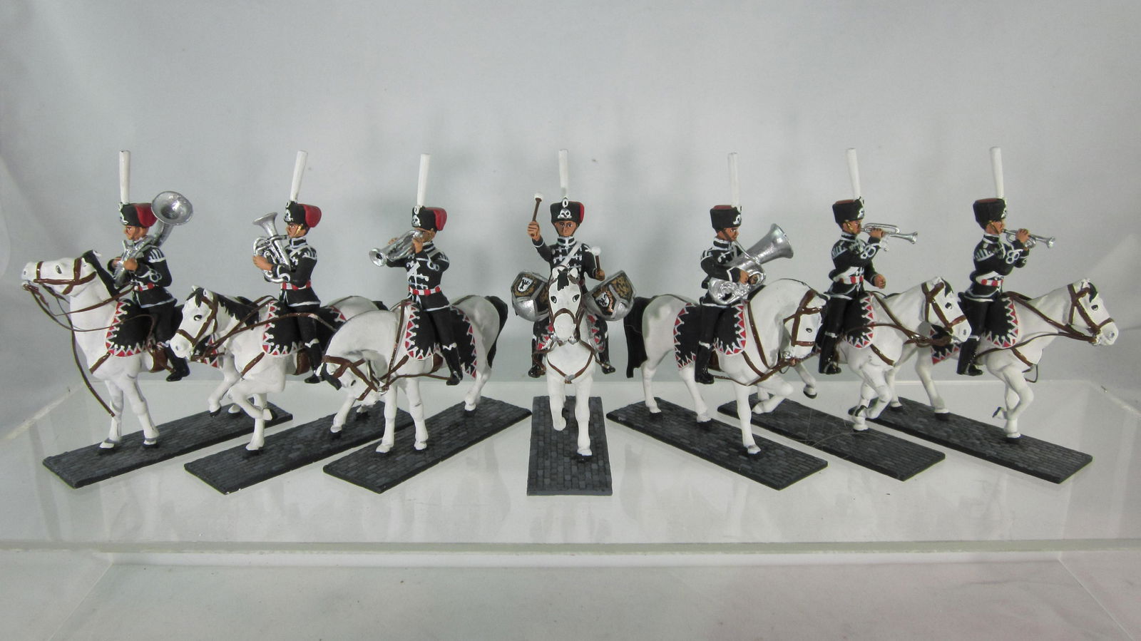 Prussian Death's Head Hussars Mounted Band. (1 of 1)