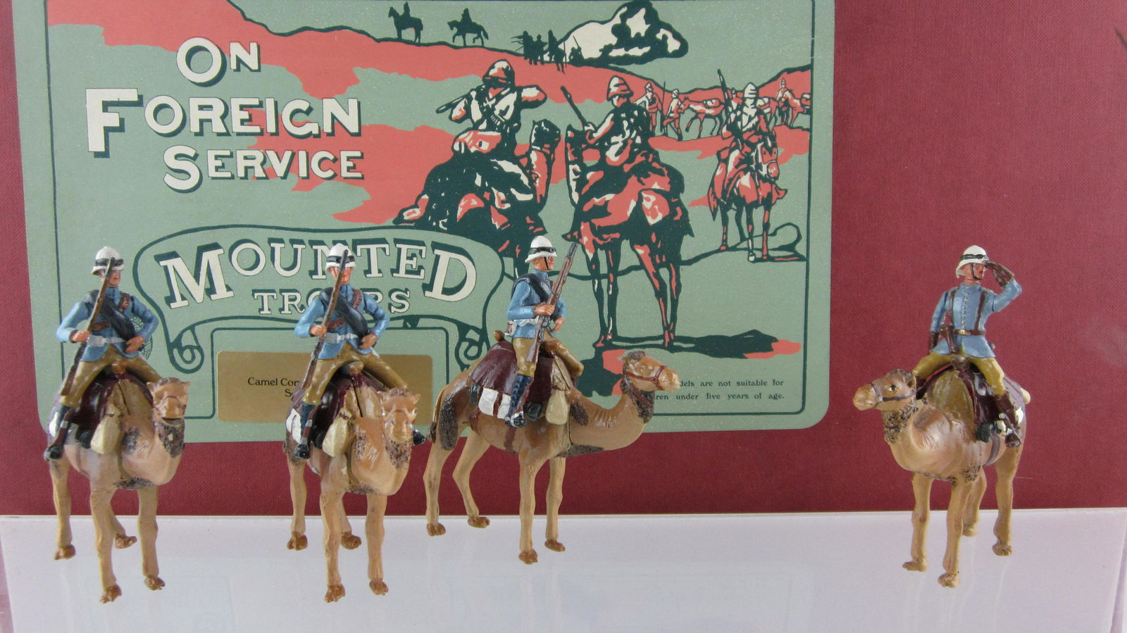 "HM" Set #2 Camel Corps Nile Campaign 1881. (1 of 1)