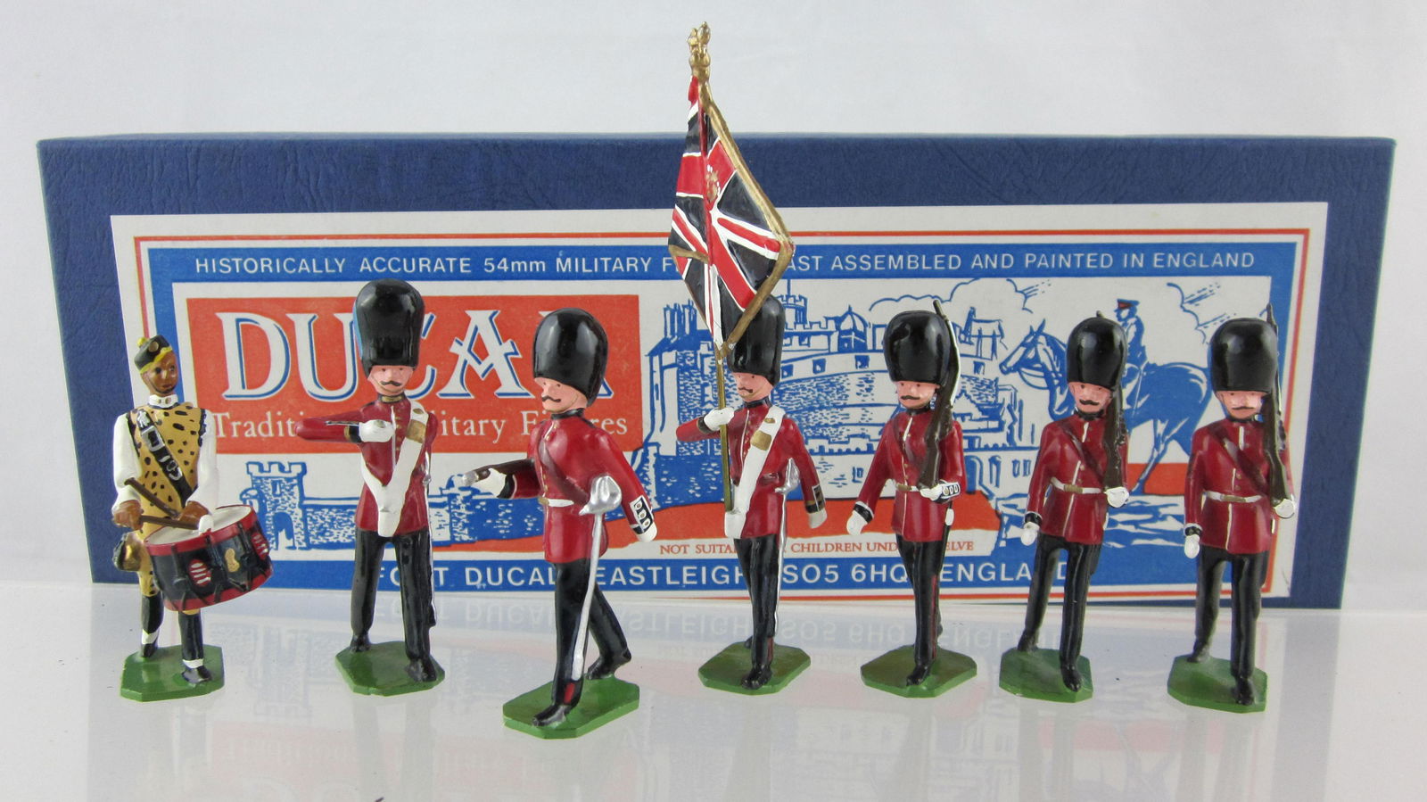 Ducal Irish Guards Color Party And Escort. (1 of 1)