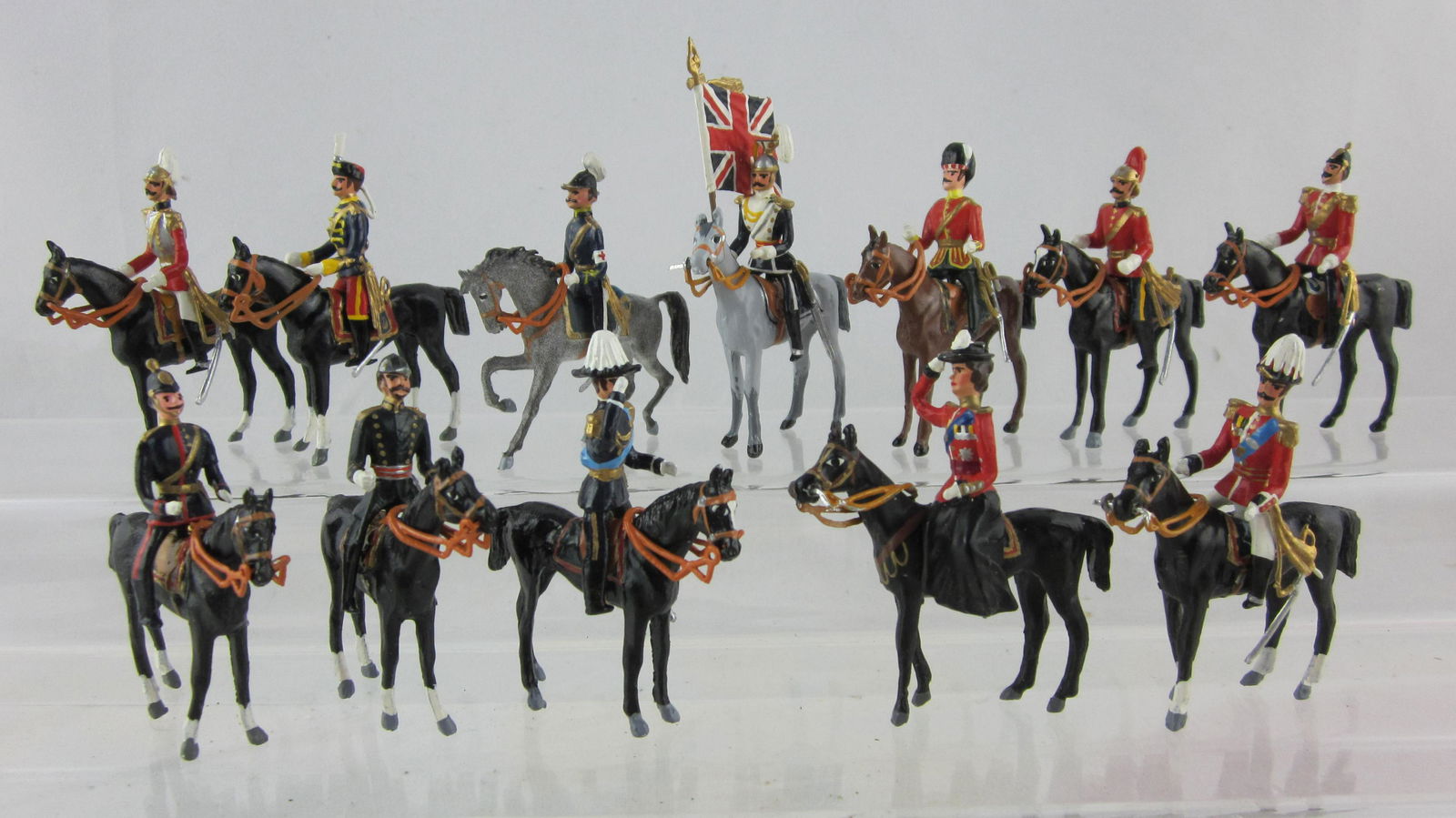 Potsdamer Zinnsoldaten British Staff Officers. (1 of 1)