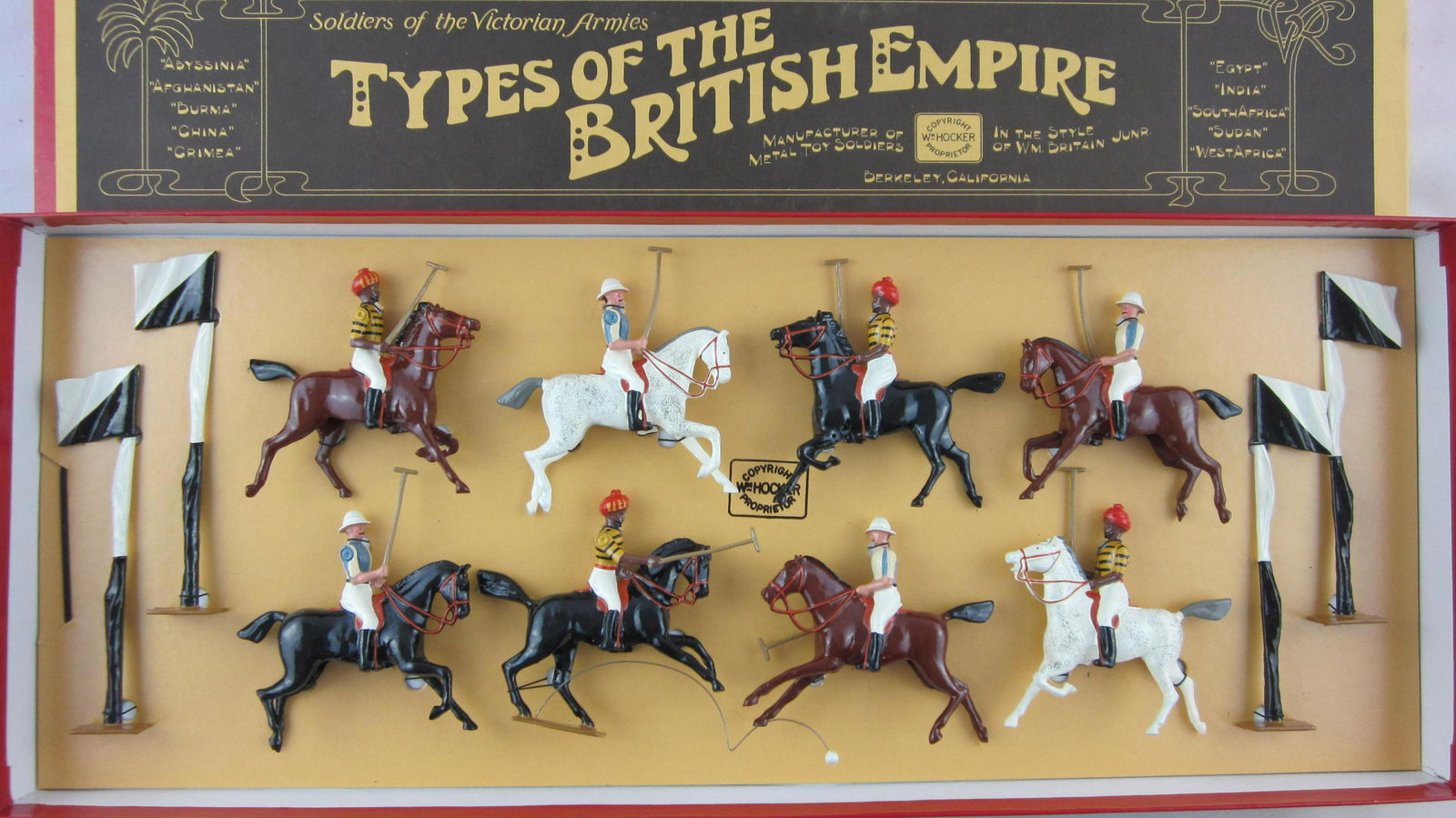 Bill Hocker Set #97 Anglo-Indian Polo Match. (1 of 1)