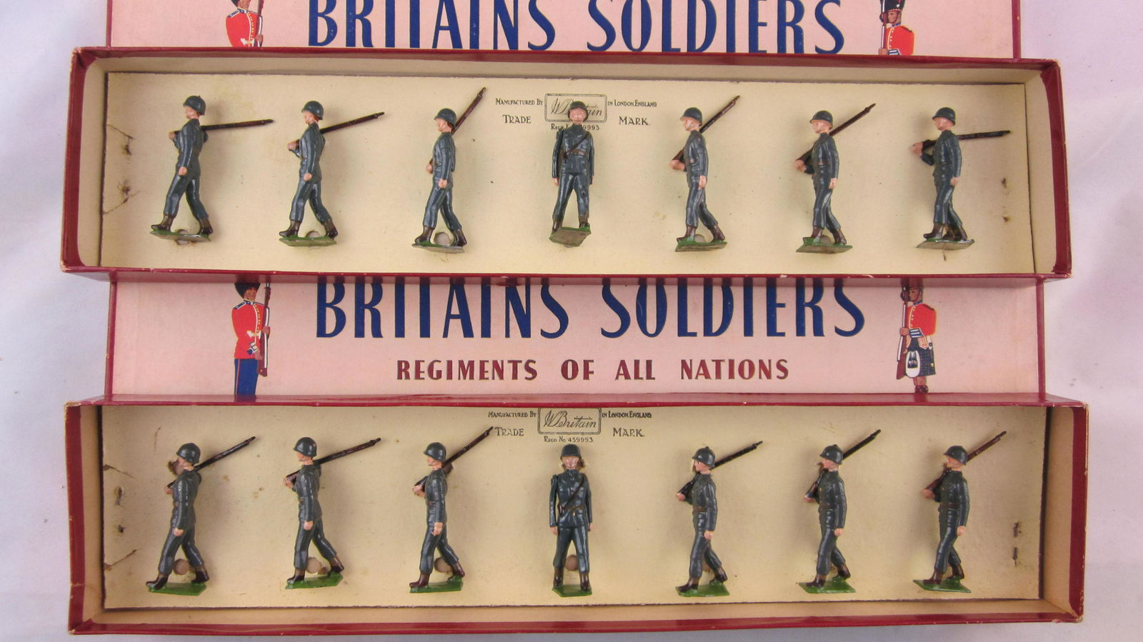 Britains Set #2033 U.S. Infantry Service Dress. (1 of 1)