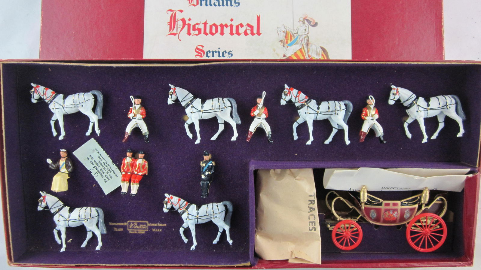 Britains Set #9402 Open State Landau. (1 of 1)