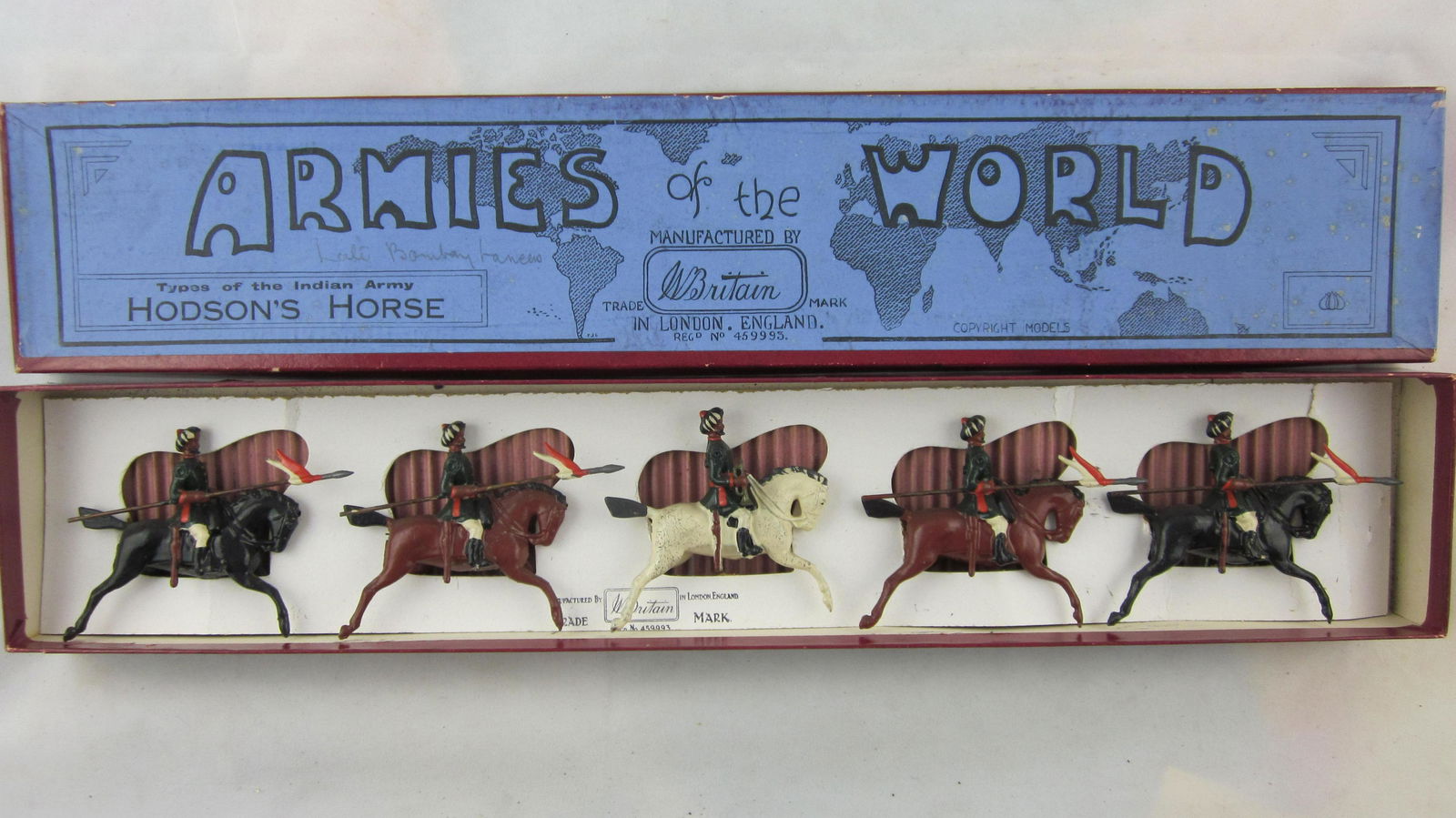 Britains Set #46 Hodson's Horse Indian Cavalry. (1 of 1)