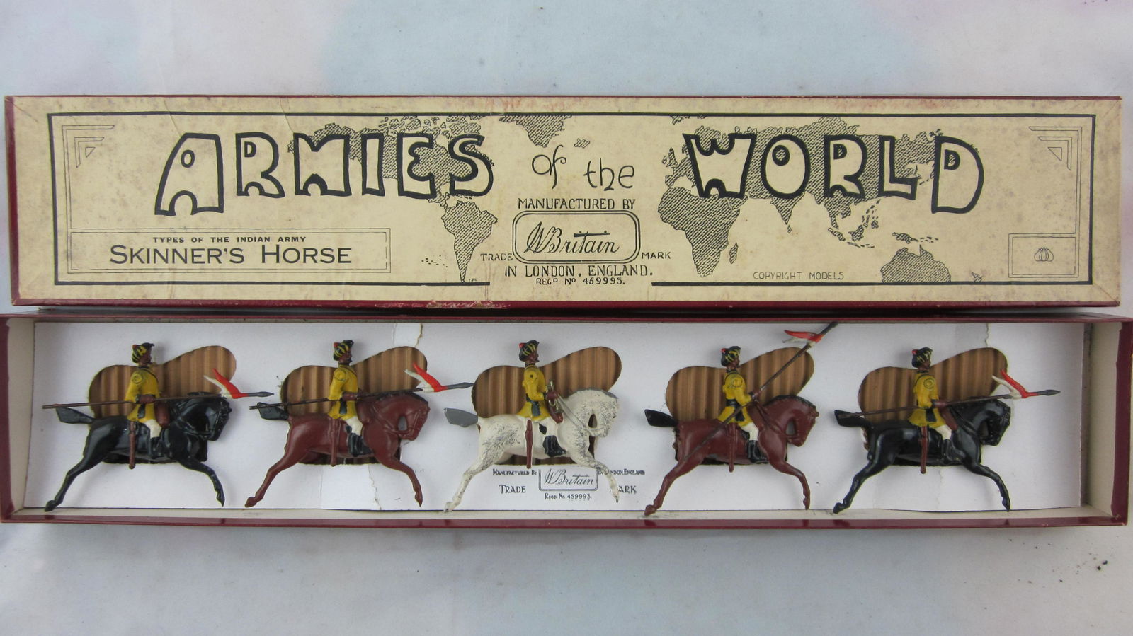 Britains Set #47 Skinners Horse Indian Cavalry. (1 of 1)