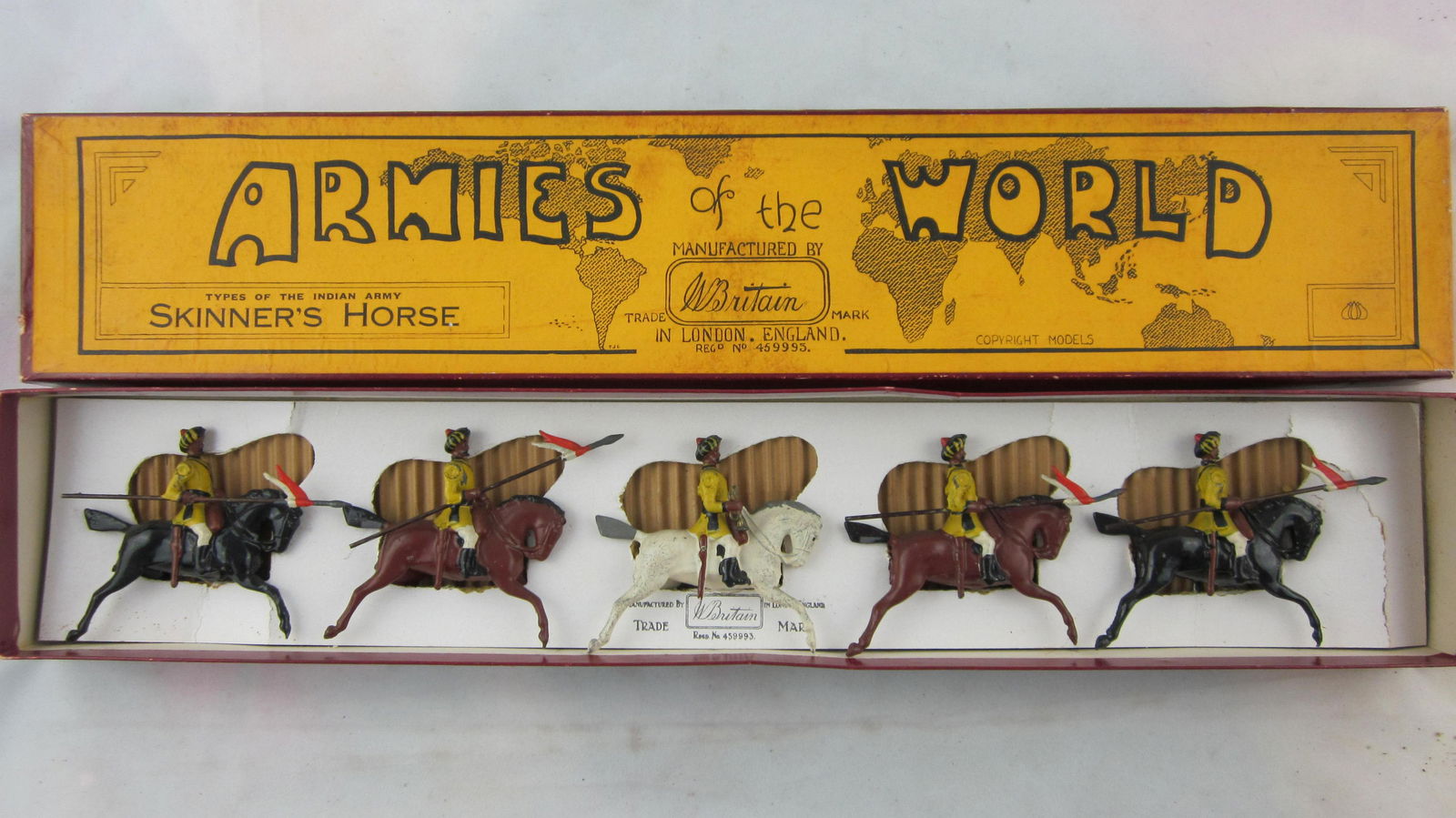 Britains Set #47 Skinners Horse Indian Cavalry. (1 of 1)