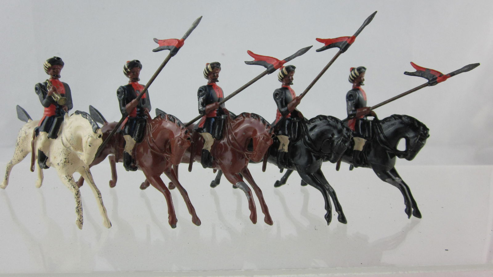 Britains Set #66 Connaught's Indian Cavalry. (1 of 1)
