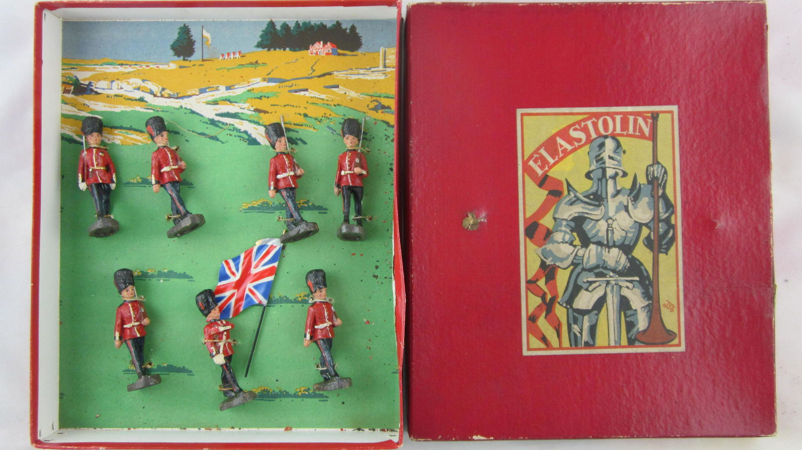 Elastolin Composition English Guards 1904. (1 of 1)