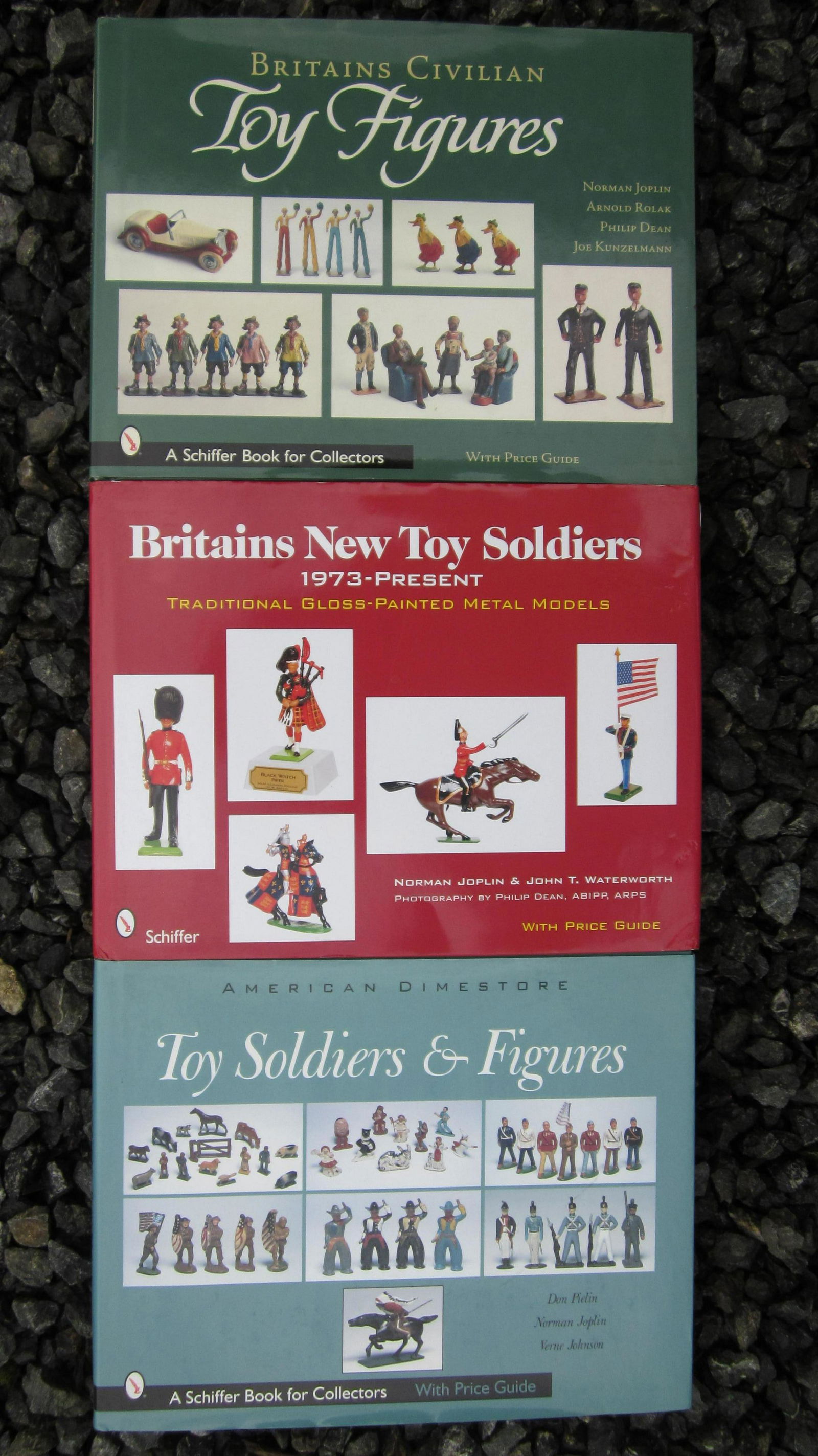Three Joplin Toy Soldier Research Books. (1 of 1)