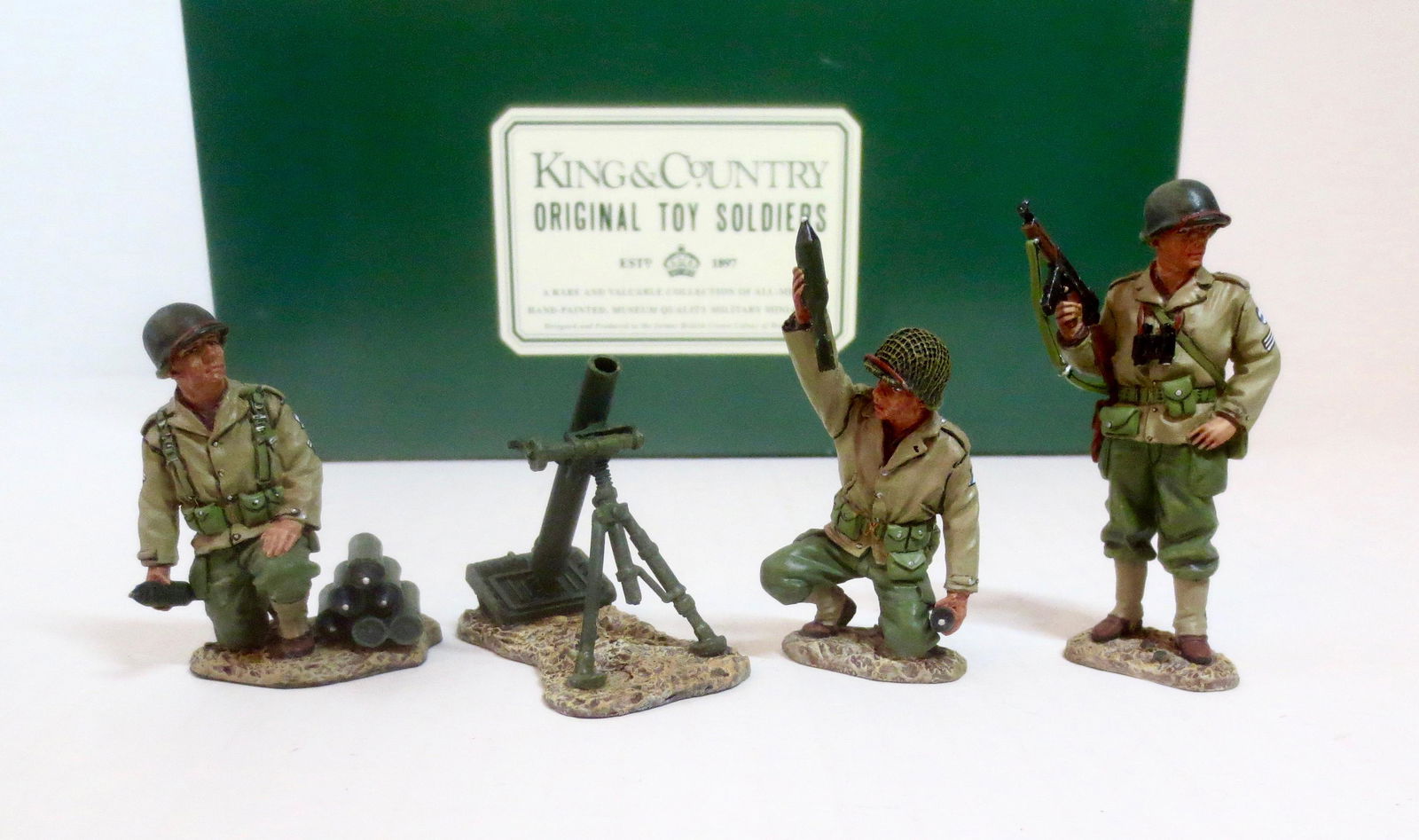 King & Country #DD032 Mortar Set (1 of 1)
