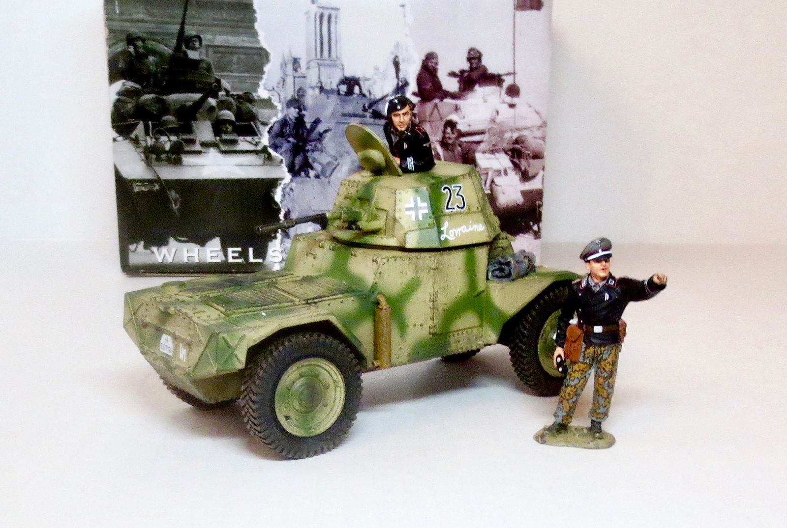 King & Country #WS125 German Armored Car (1 of 1)