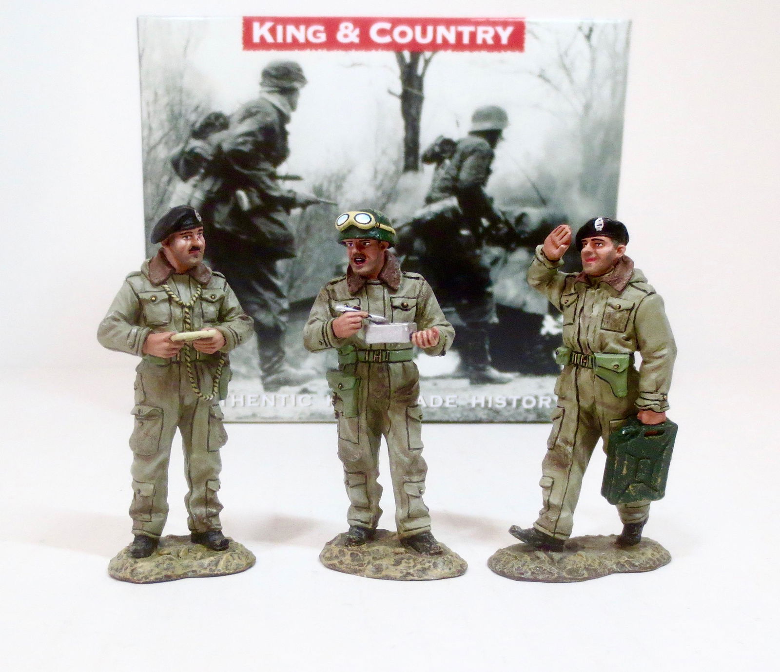 King & Country #DD136 Tank Crew (1 of 1)