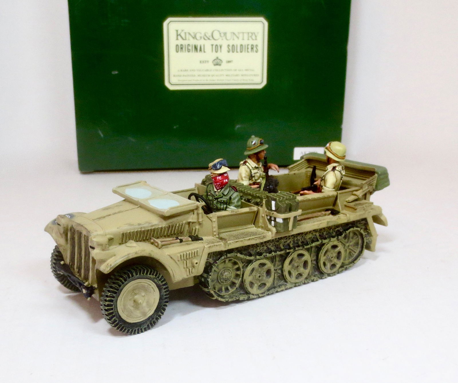 King & Country #AK020D Demag Halftrack (1 of 1)