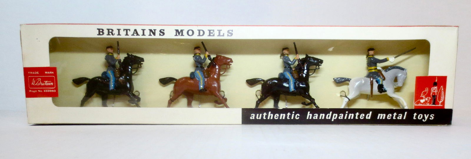 Britains #9286 ACW Confederate Cavalry (1 of 1)