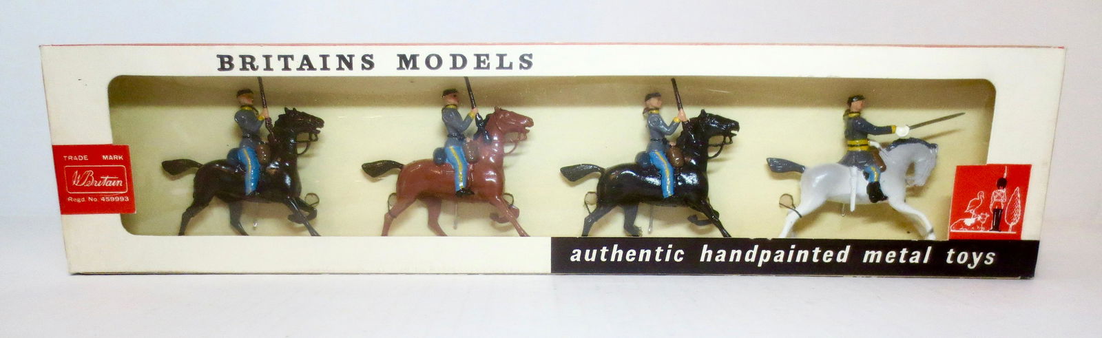 Britains #9286 ACW Confederate Cavalry (1 of 1)
