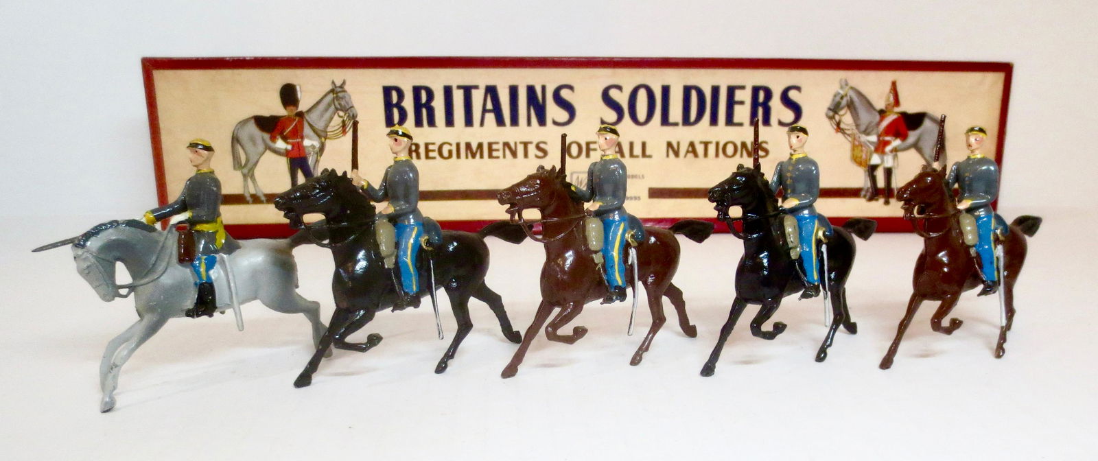 Britains #2055 ACW Confederate Cavalry (1 of 1)