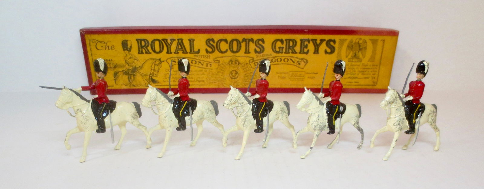 Britains #32 Second Dragoons Scots Greys (1 of 1)