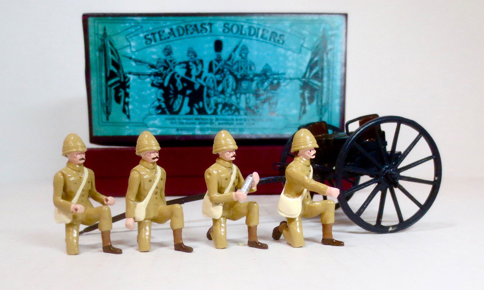 Steadfast #SF54 & #SF56 Artillery Crew & Limber (1 of 1)