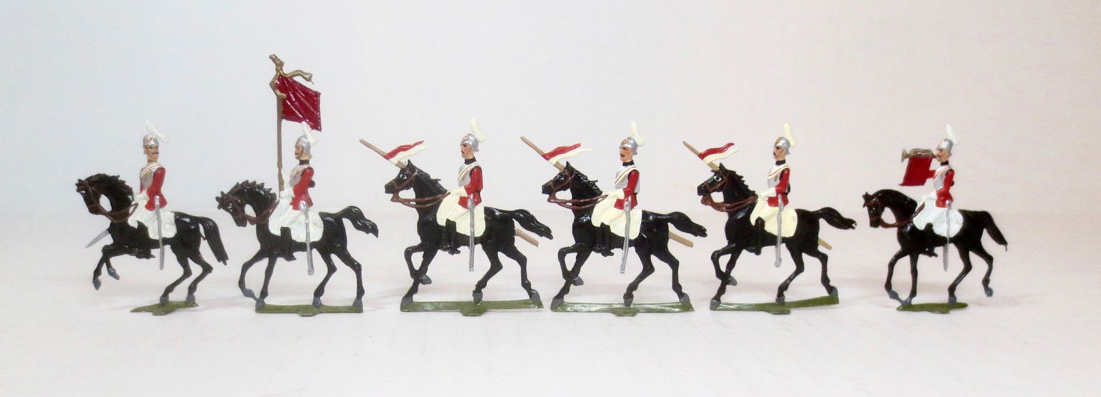 British Lancers with Colours and Bugler (1 of 1)