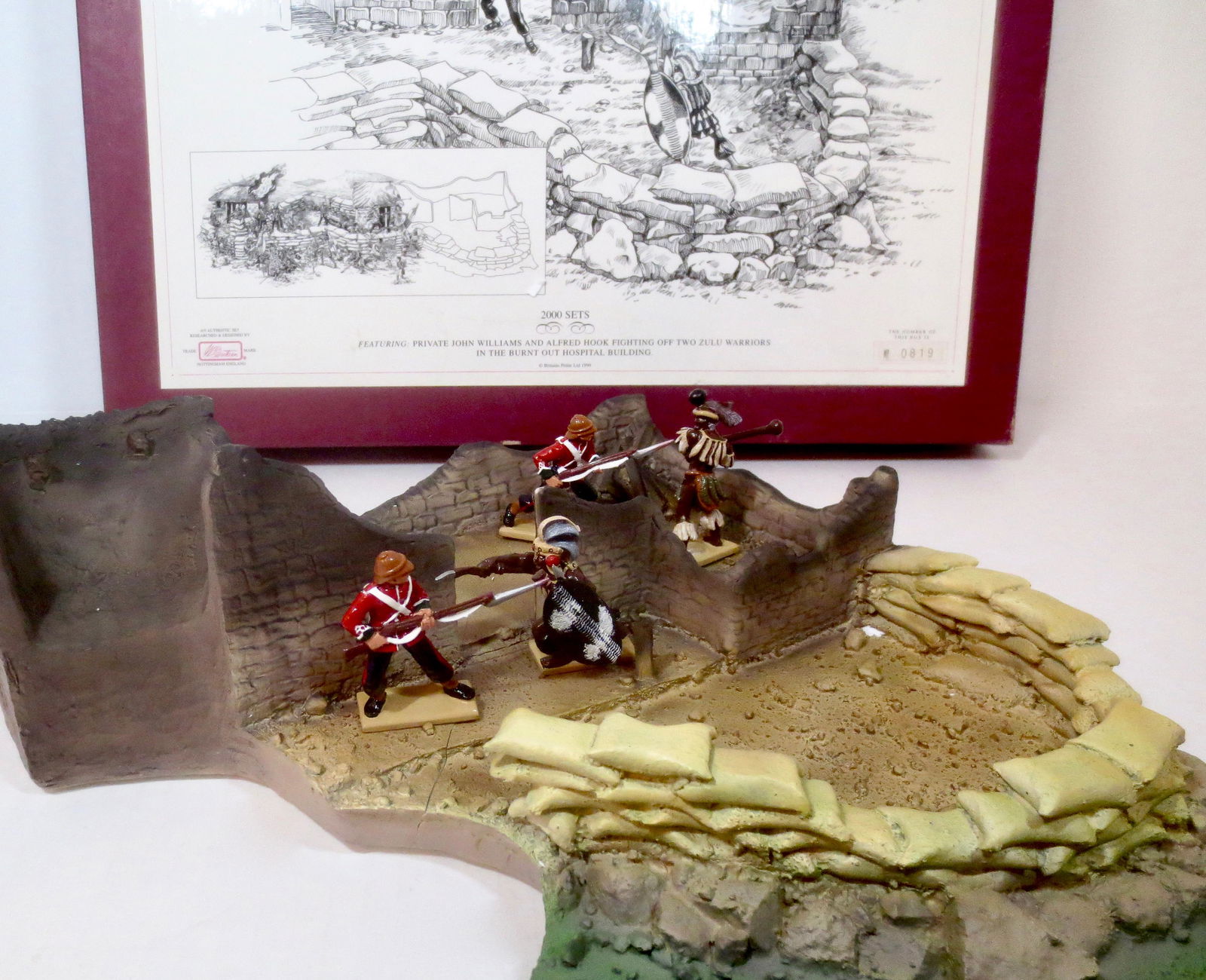 Britains Rorke's Drift Hospital Set (1 of 1)