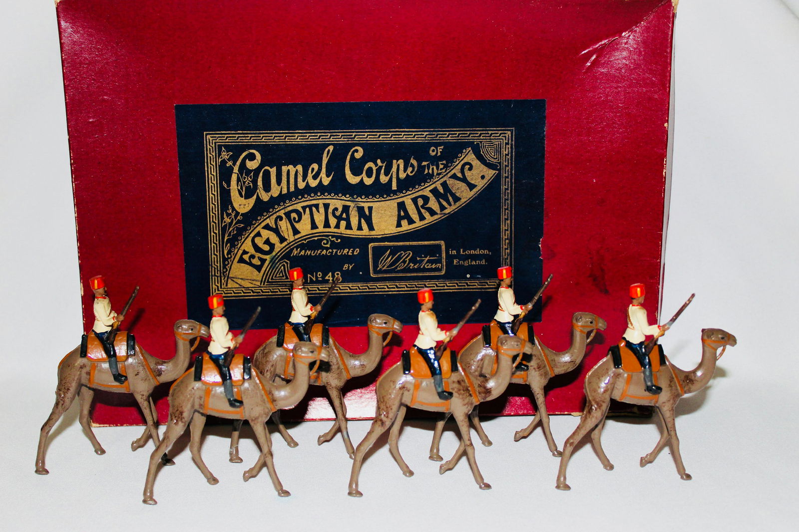 Britains set #48 Egyptian Camel Corps (1 of 1)