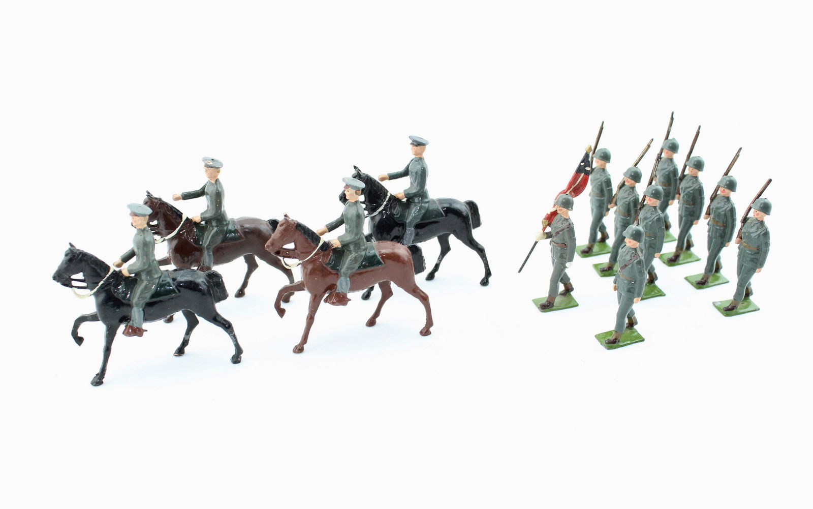 Britains set #267 U.S. Infantry & Cavalry (1 of 1)