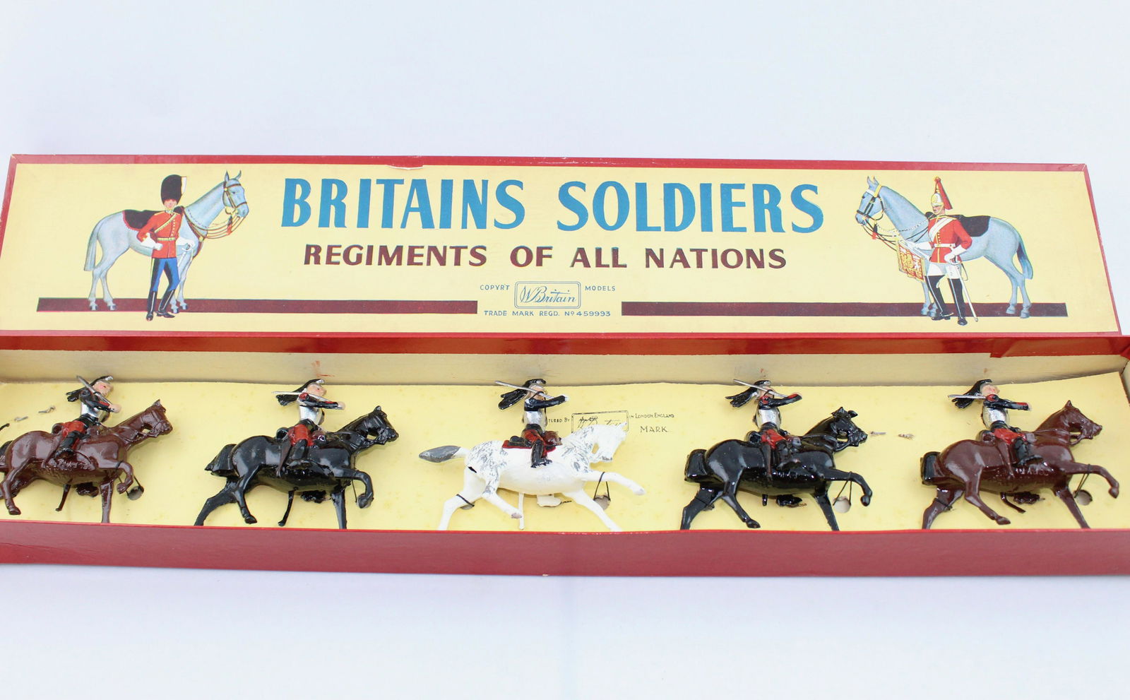 Britains set #138 French Cuirassiers (1 of 1)