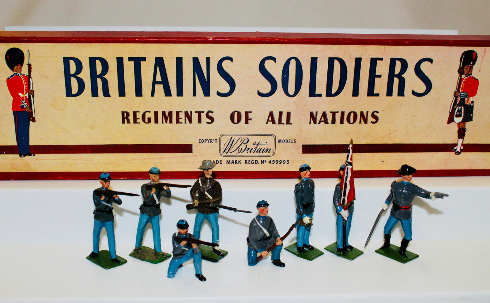 Britains set #2060 Confederate Infantry (1 of 1)