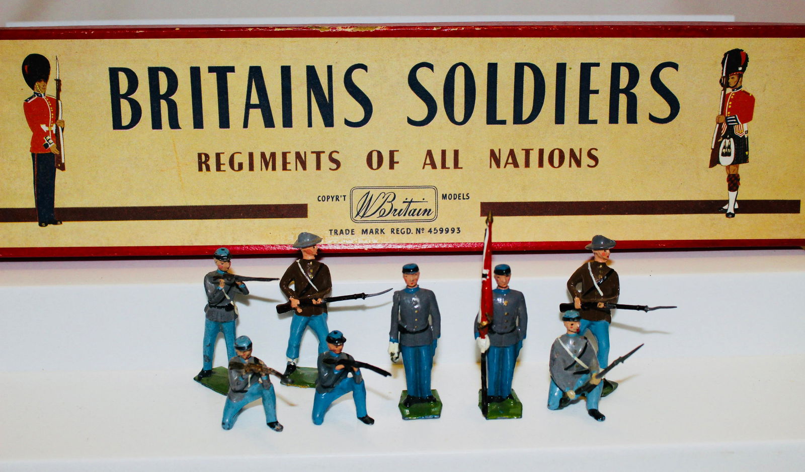 From Britains set #2060 Confederate Infantry (1 of 1)