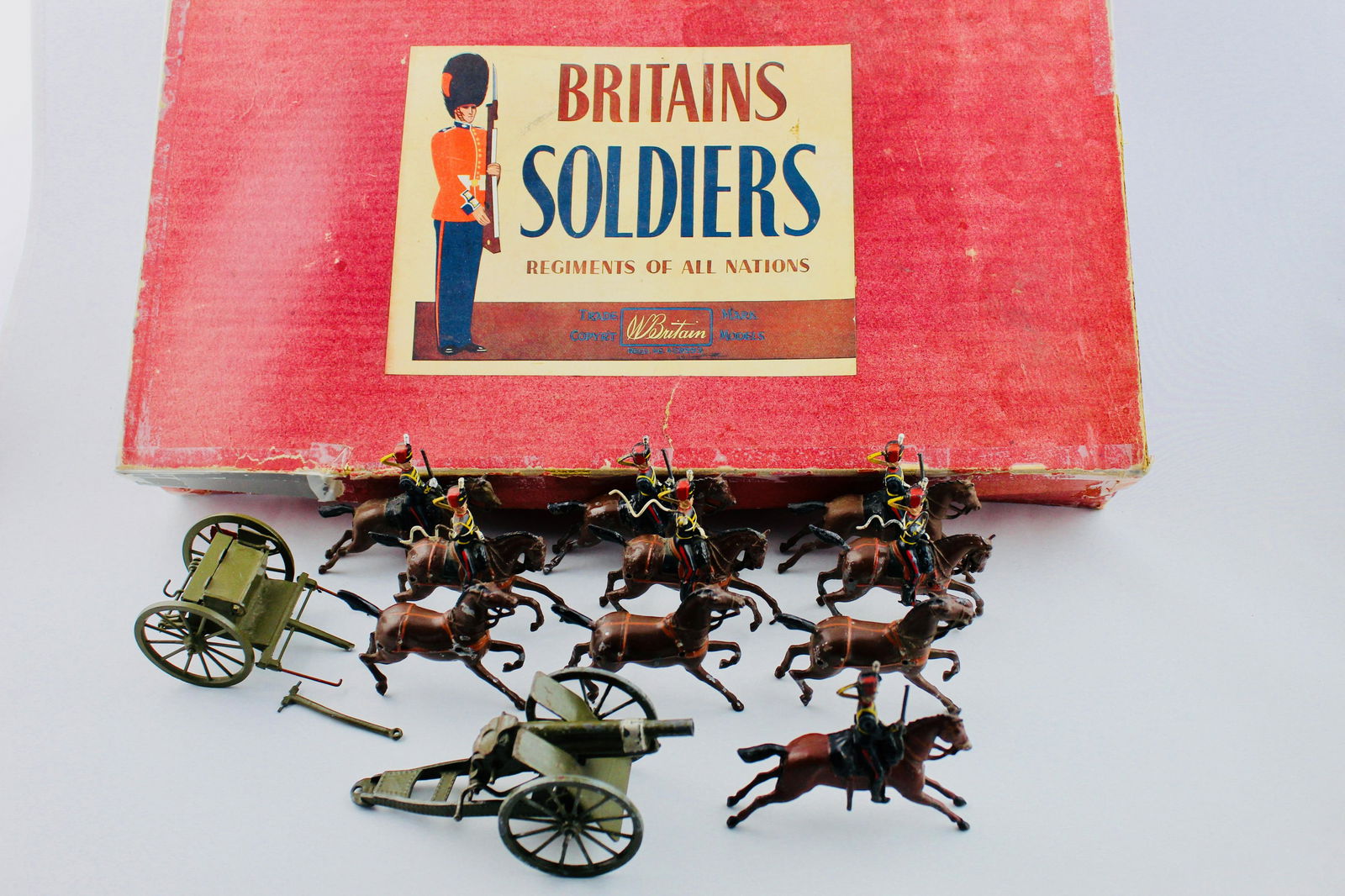 Britains set 9419/39 Royal Horse Artillery (1 of 1)