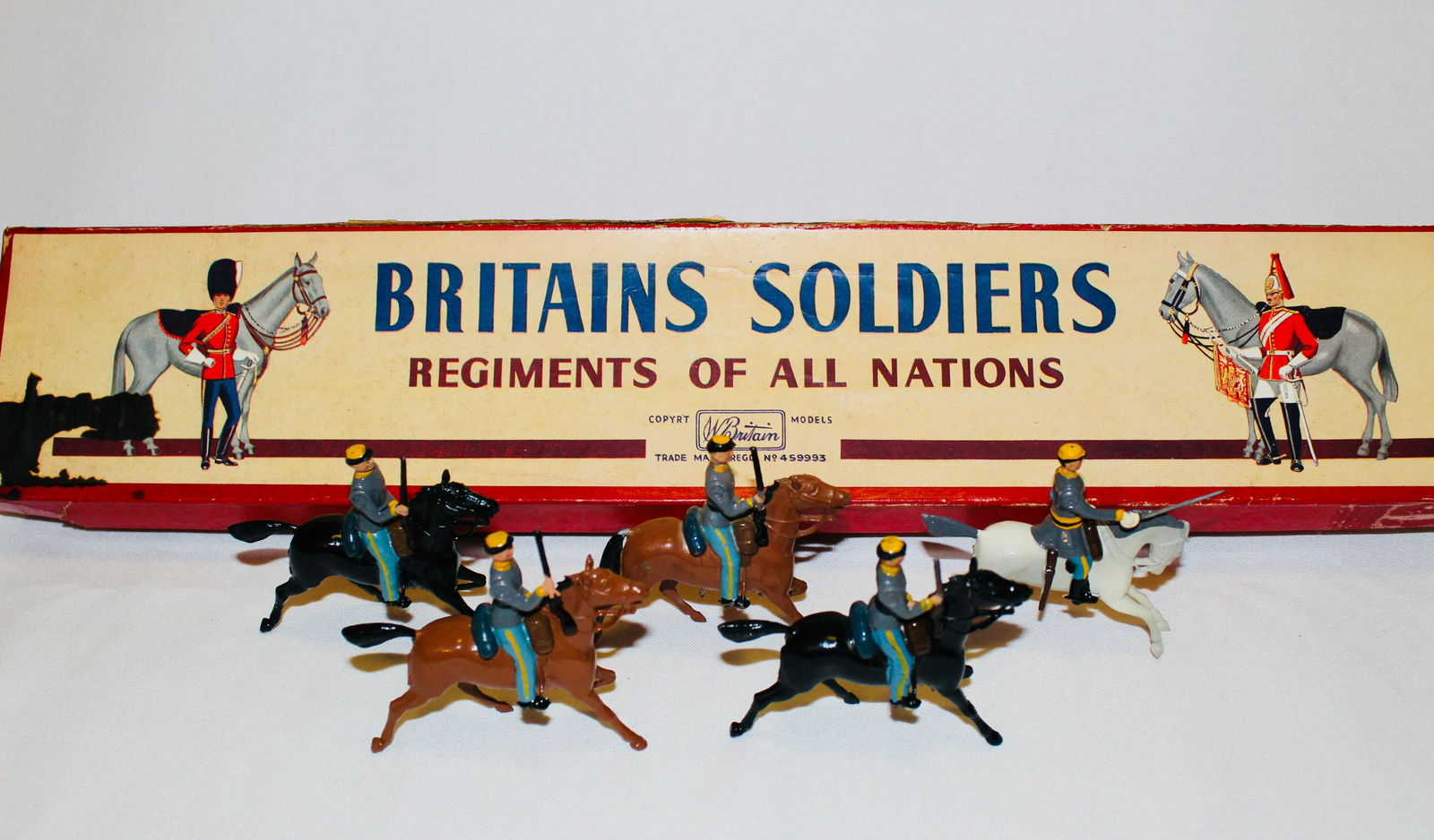 Britains set #2055 Confederate Cavalry (1 of 1)