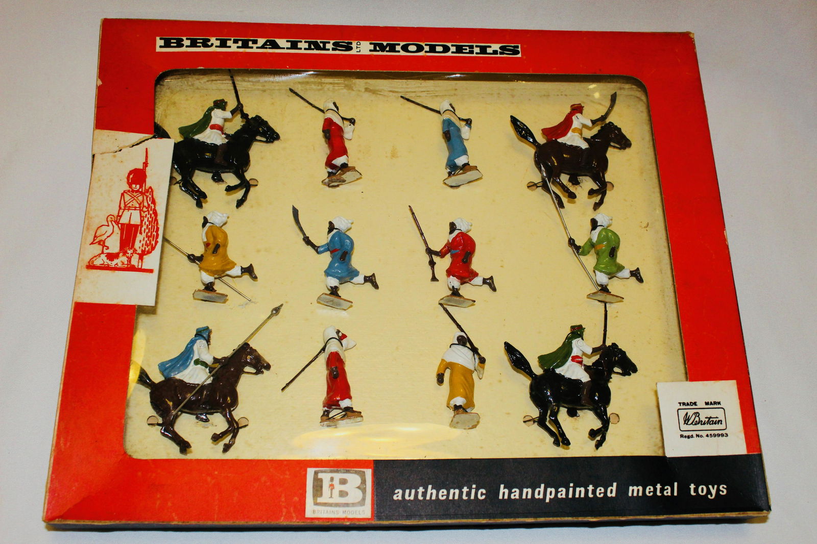 Britains set #9391/2046 Arabs Mounted and Foot (1 of 1)