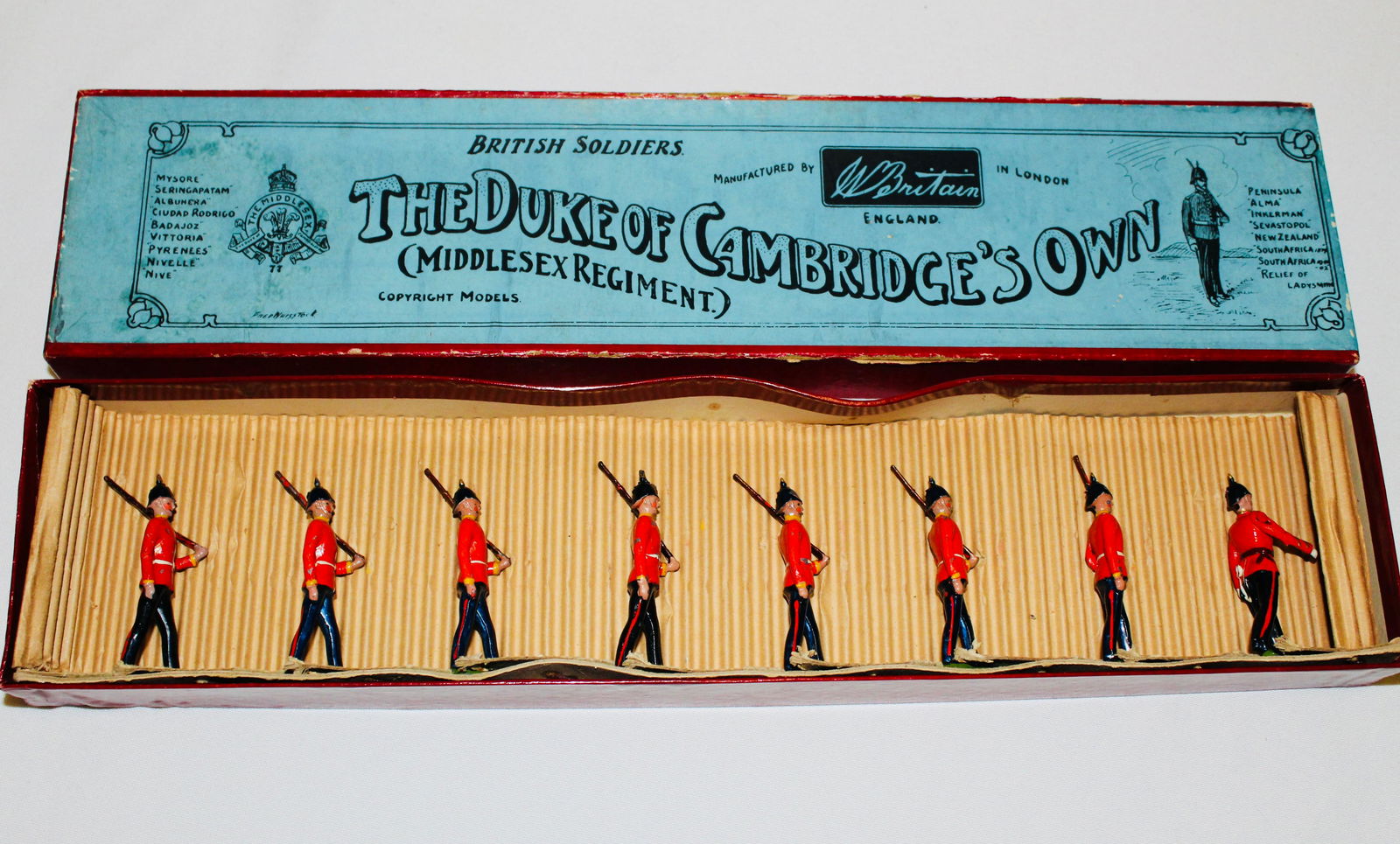 Britains set #76 Middlesex Regiment (1 of 1)