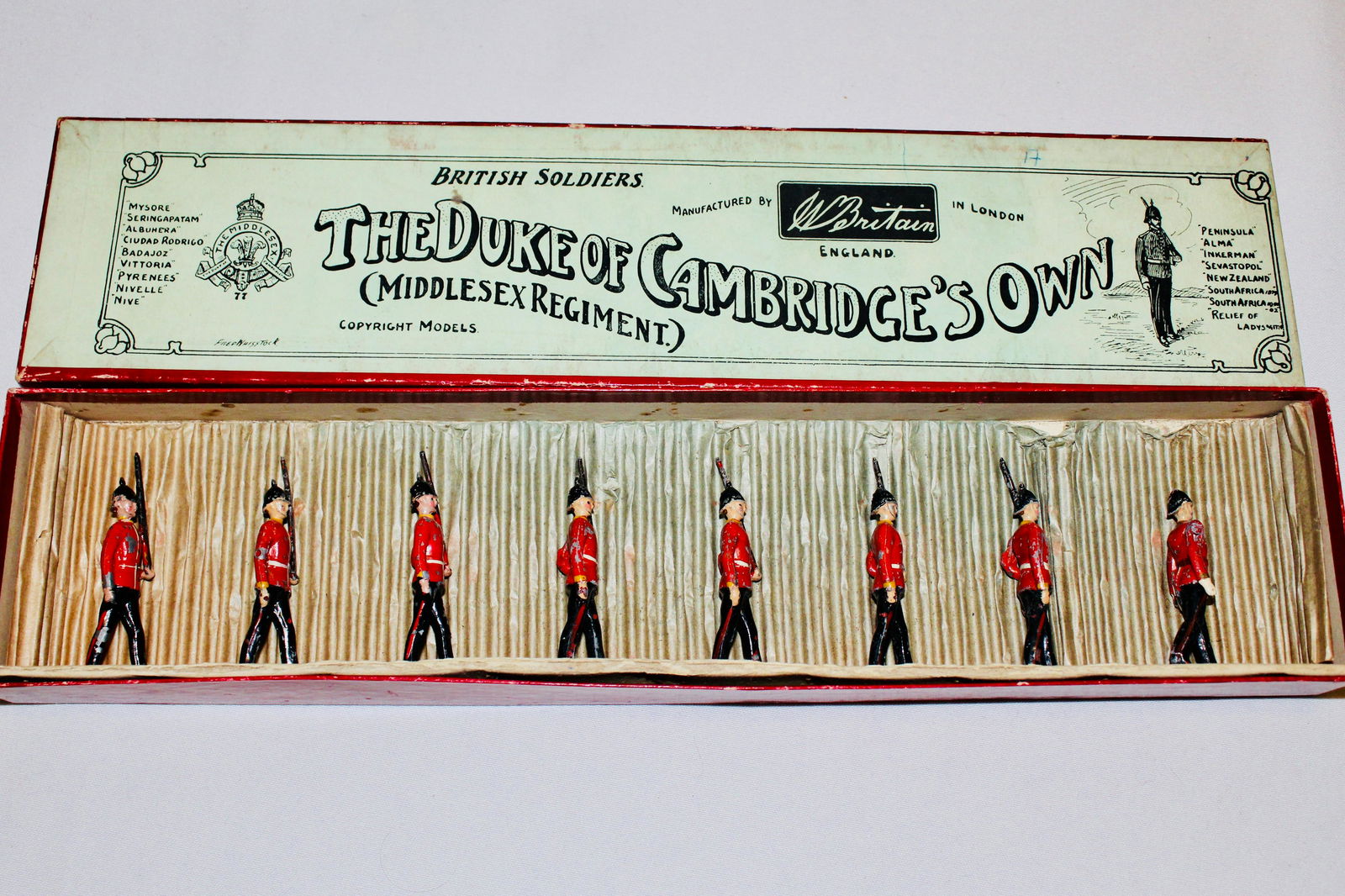 Britains set #76 Middlesex Regiment (1 of 1)