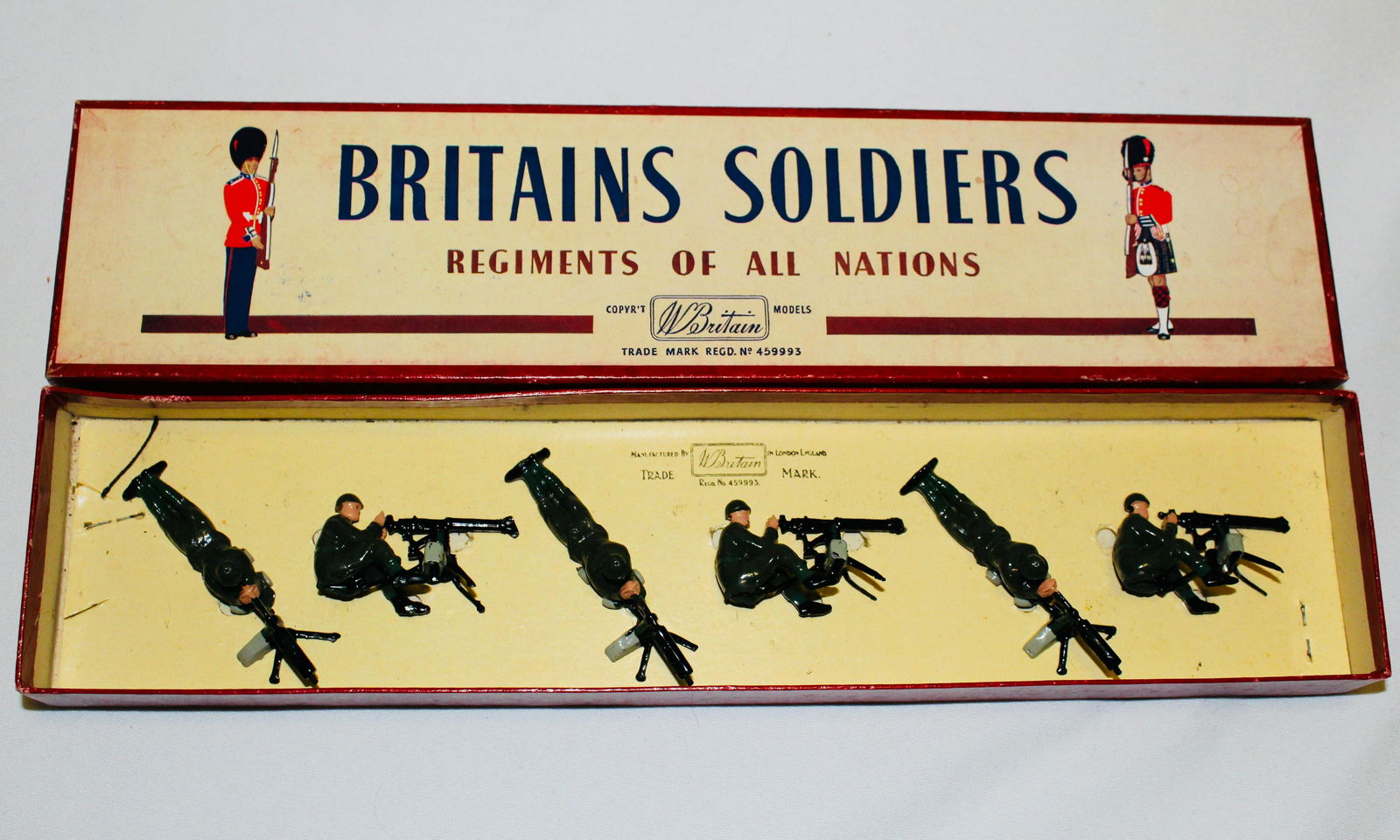 Britains set #1318 British Machine Gunners (1 of 1)