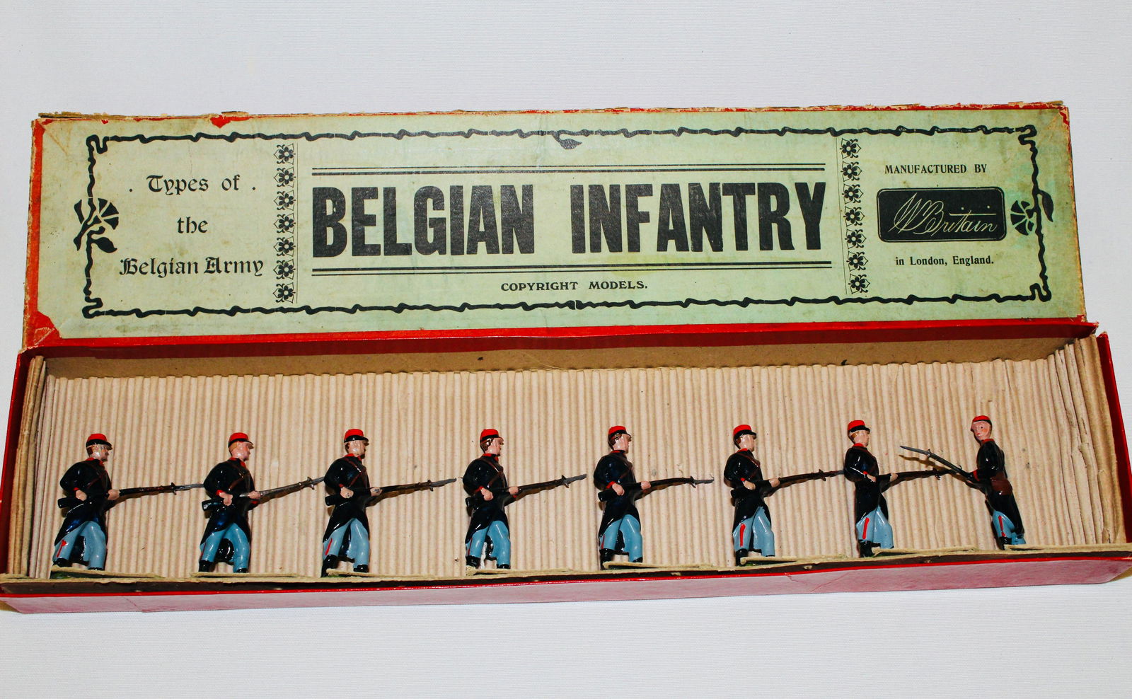 Britains set #189 Belgian Infantry (1 of 1)