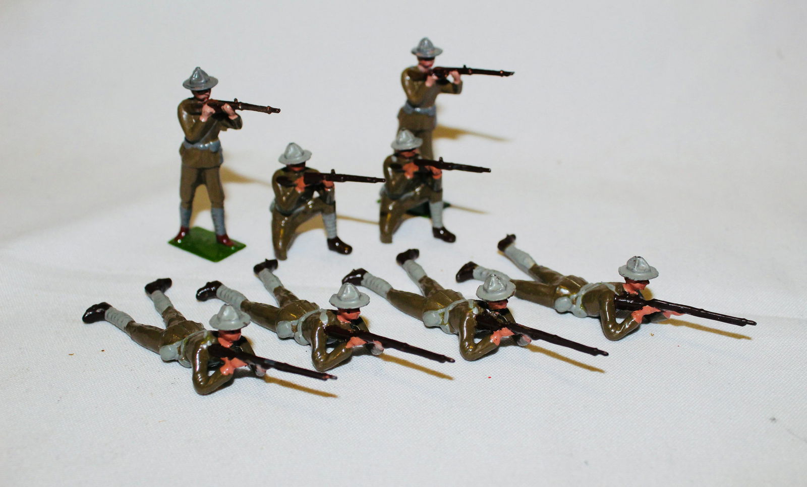 From Britains set #1251 U.S. Infantry firing (1 of 1)