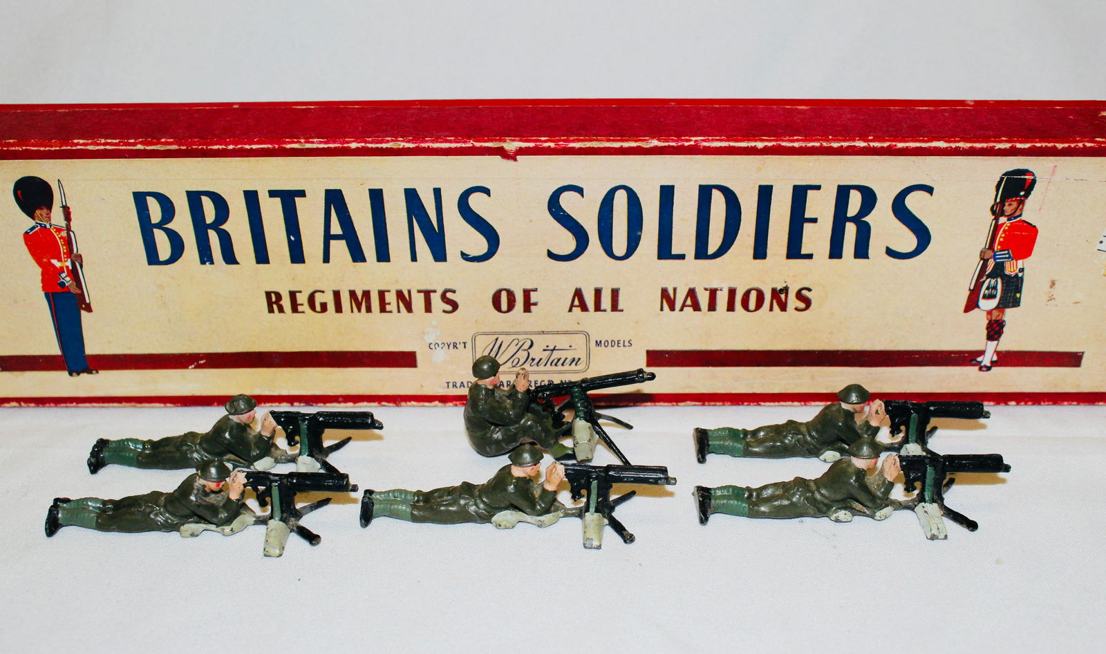 From Britains set #1318 British Machine Gunners (1 of 1)