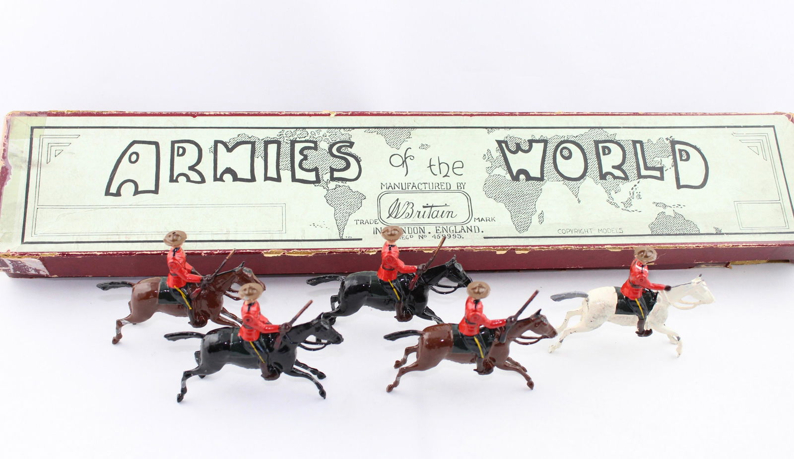 Britains set #1349 Northwest Mounted Police (1 of 1)