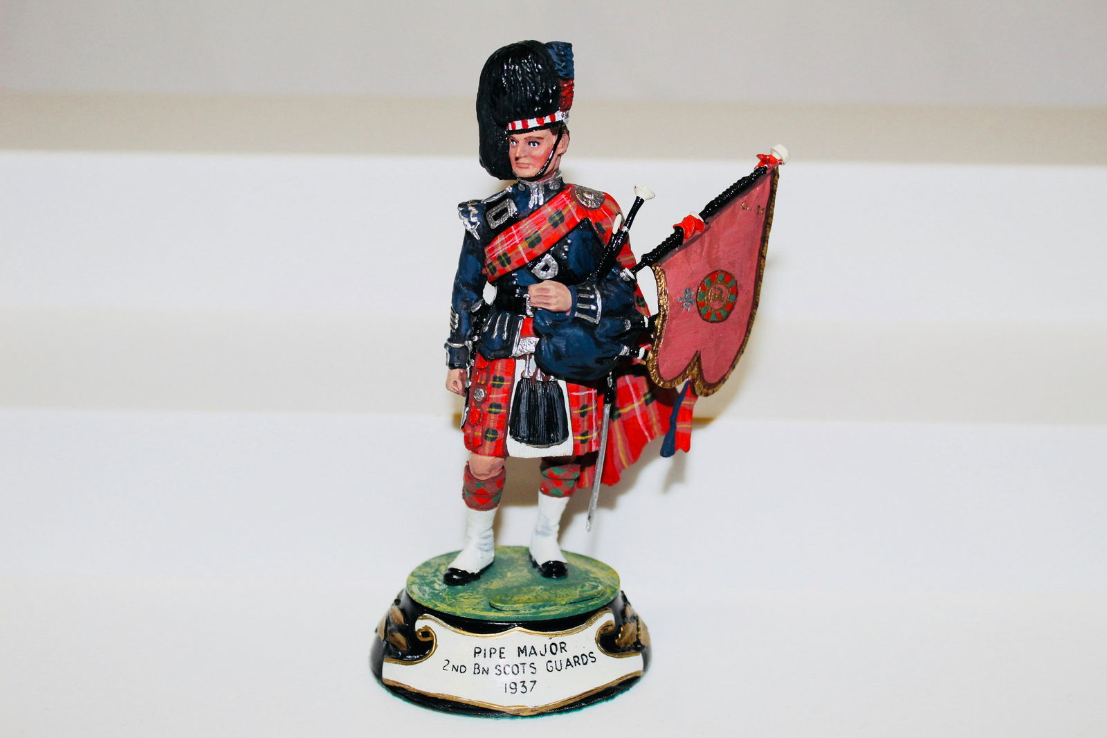 Charles Stadden Pipe Major Scots Guards 1937 (1 of 1)